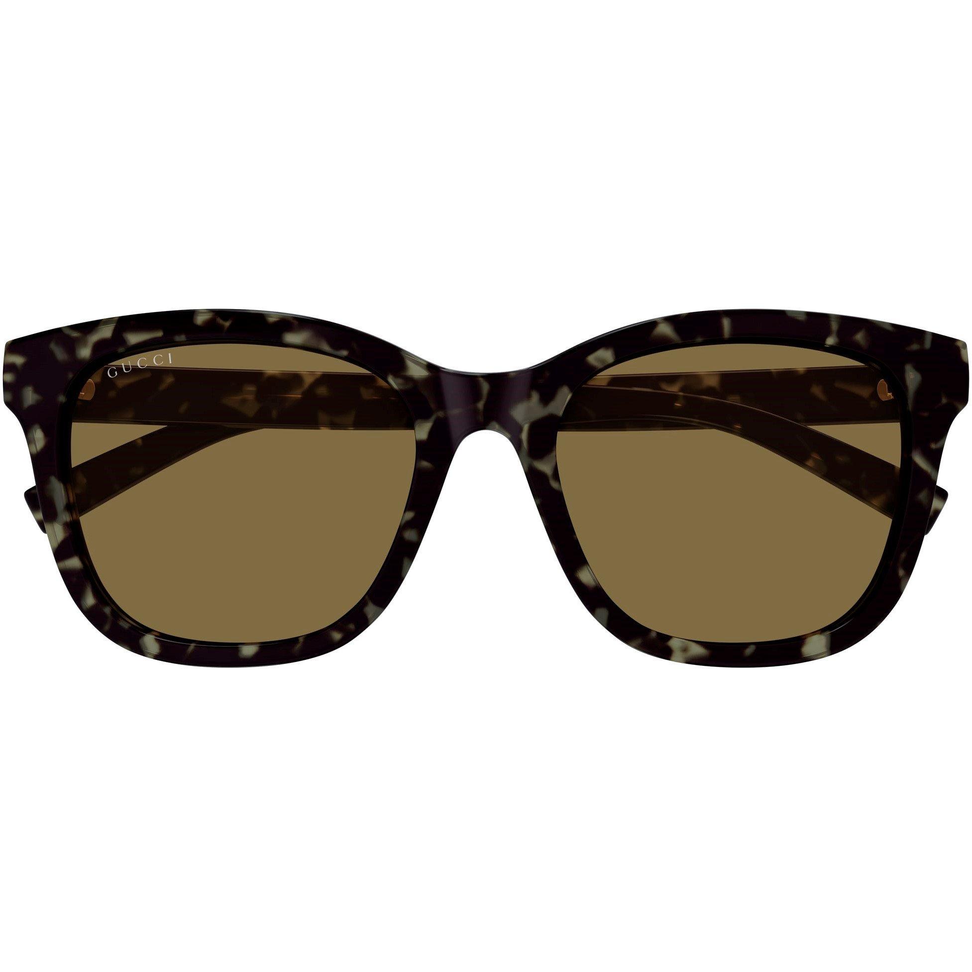 Havana/Brown - Gucci - Women's Clubmaster Sunglasses - 3