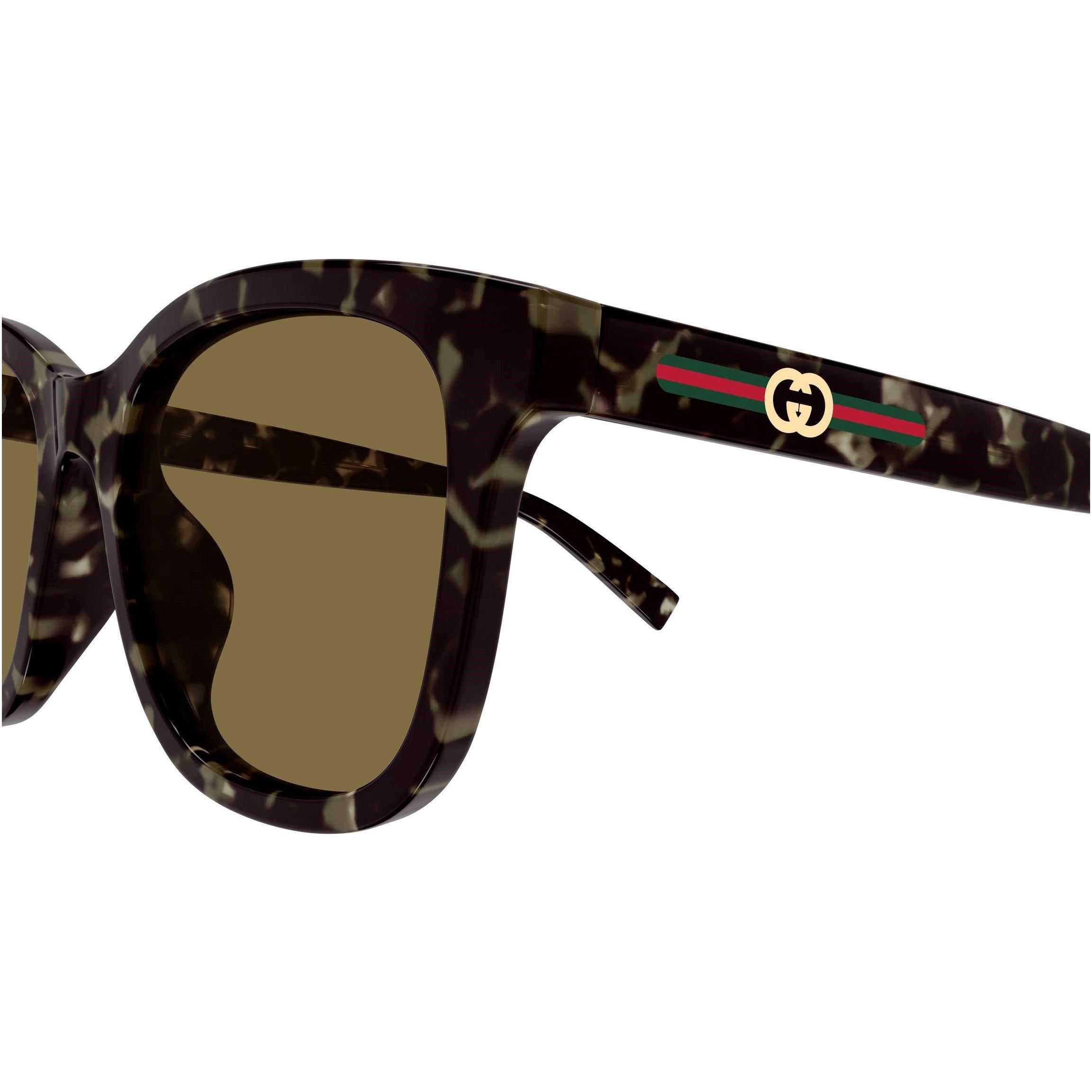 Havana/Brown - Gucci - Women's Clubmaster Sunglasses - 4