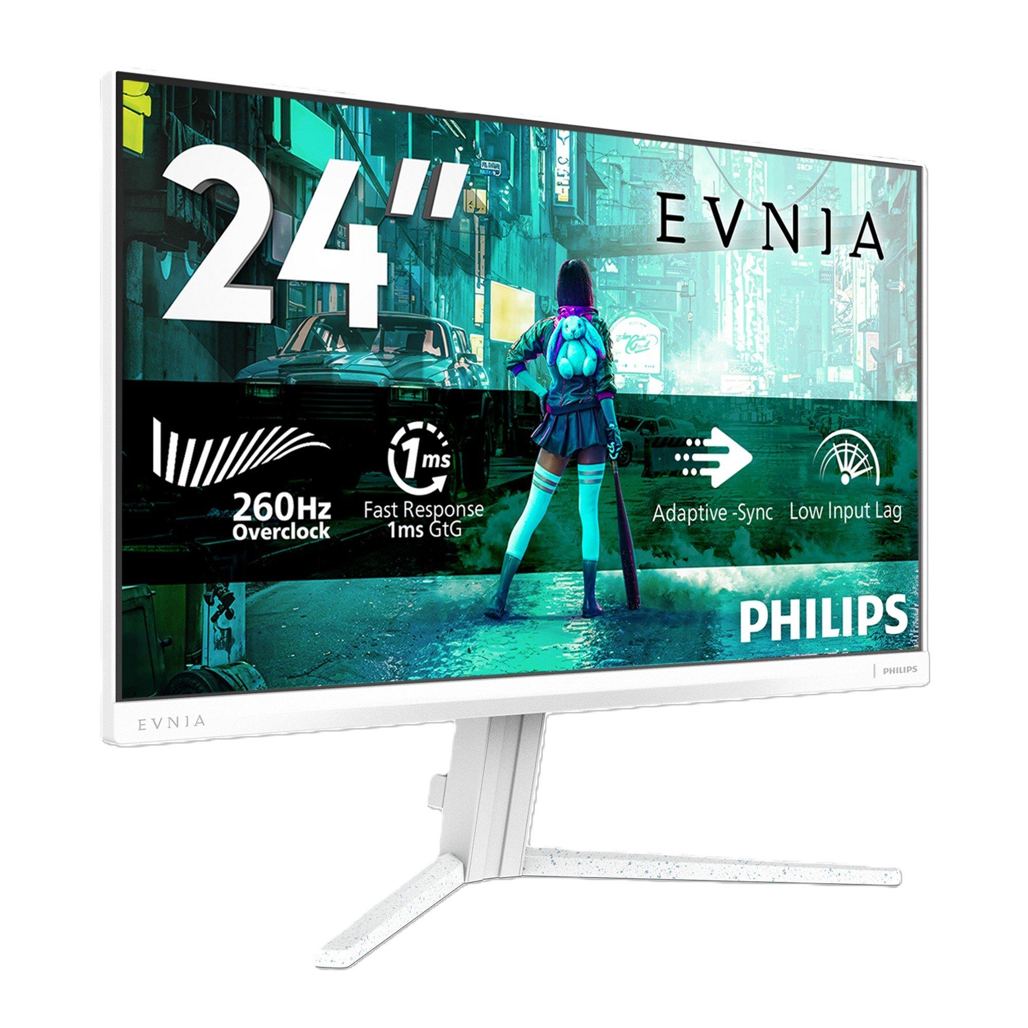 Black - Philips - Philips Evnia 24M2N3201PL 23.8 Inch Fast IPS FHD 240Hz (260Hz OC) Gaming monitor - 2