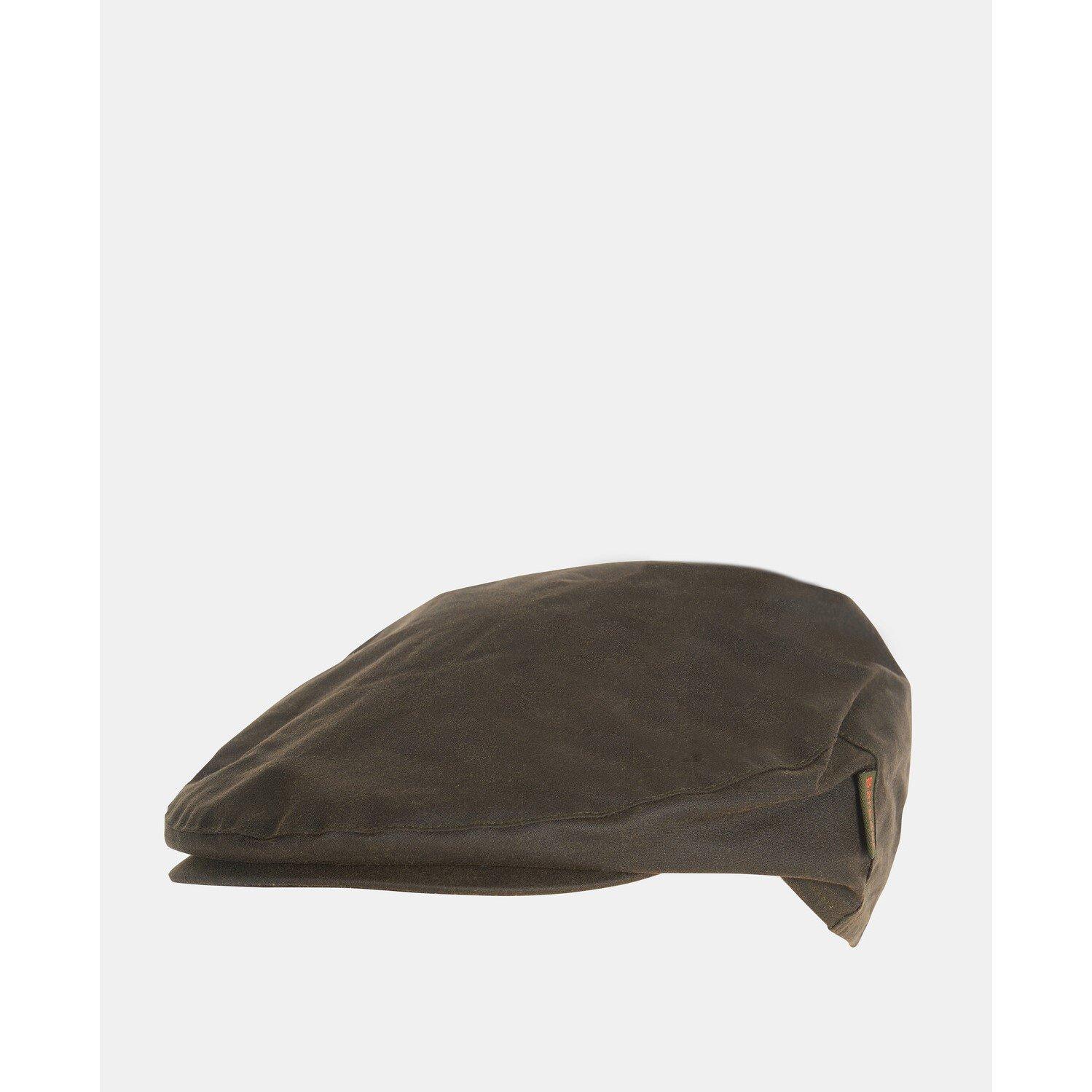 Olive - Barbour - Men's Cheviot Flat Cap - 2