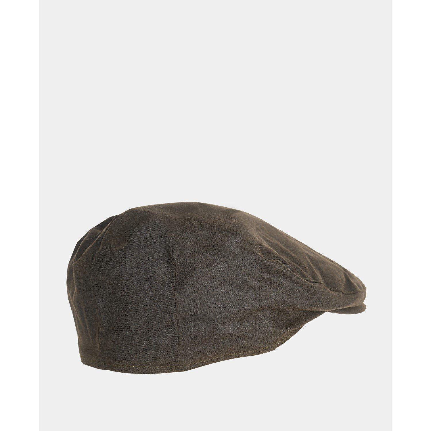 Olive - Barbour - Men's Cheviot Flat Cap - 4