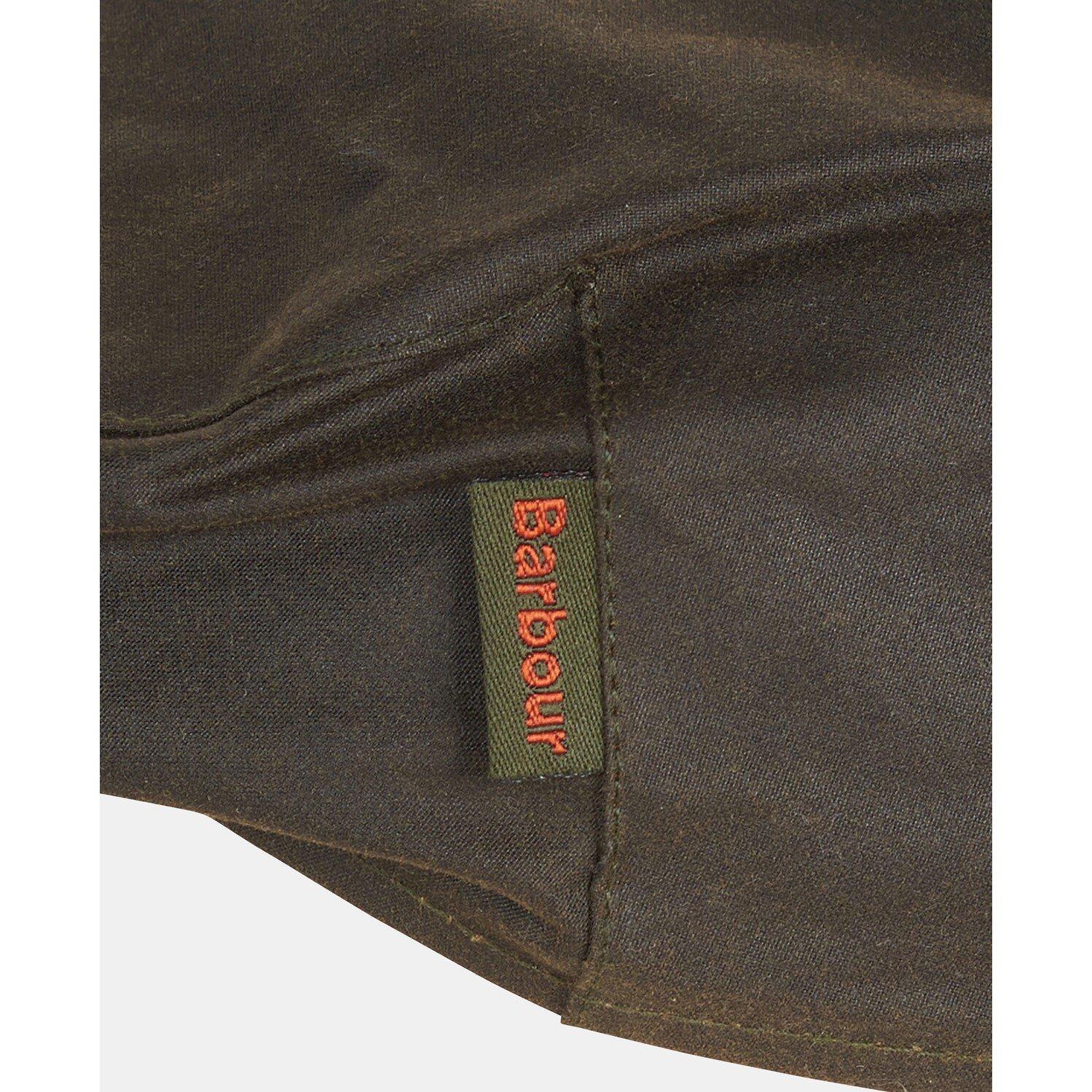 Olive - Barbour - Men's Cheviot Flat Cap - 6