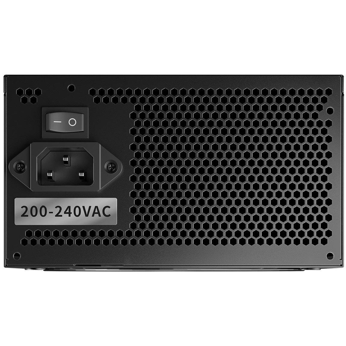 Black - CiT - FX Pro Black ATX 3.1 PCIe 5.1 750W 80 Plus Bronze Power Supply - 4