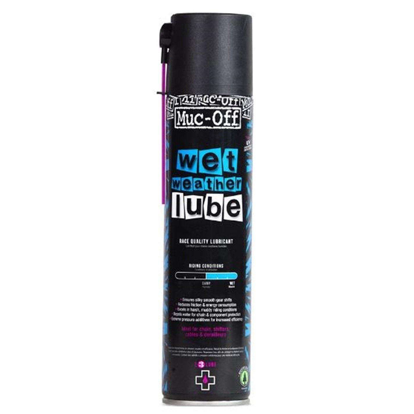 Black 400ml - Muc-Off - Muc-off Wet Weather Lube - 1