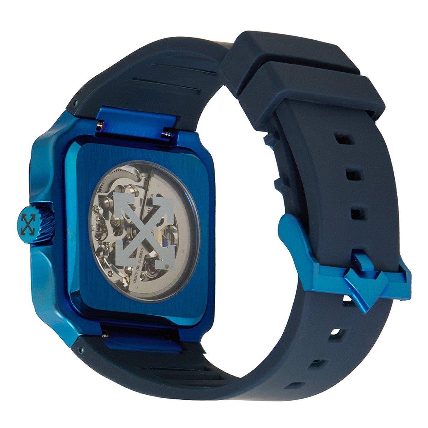 Blue/Black - Off White - Proto Auto Watch - 4