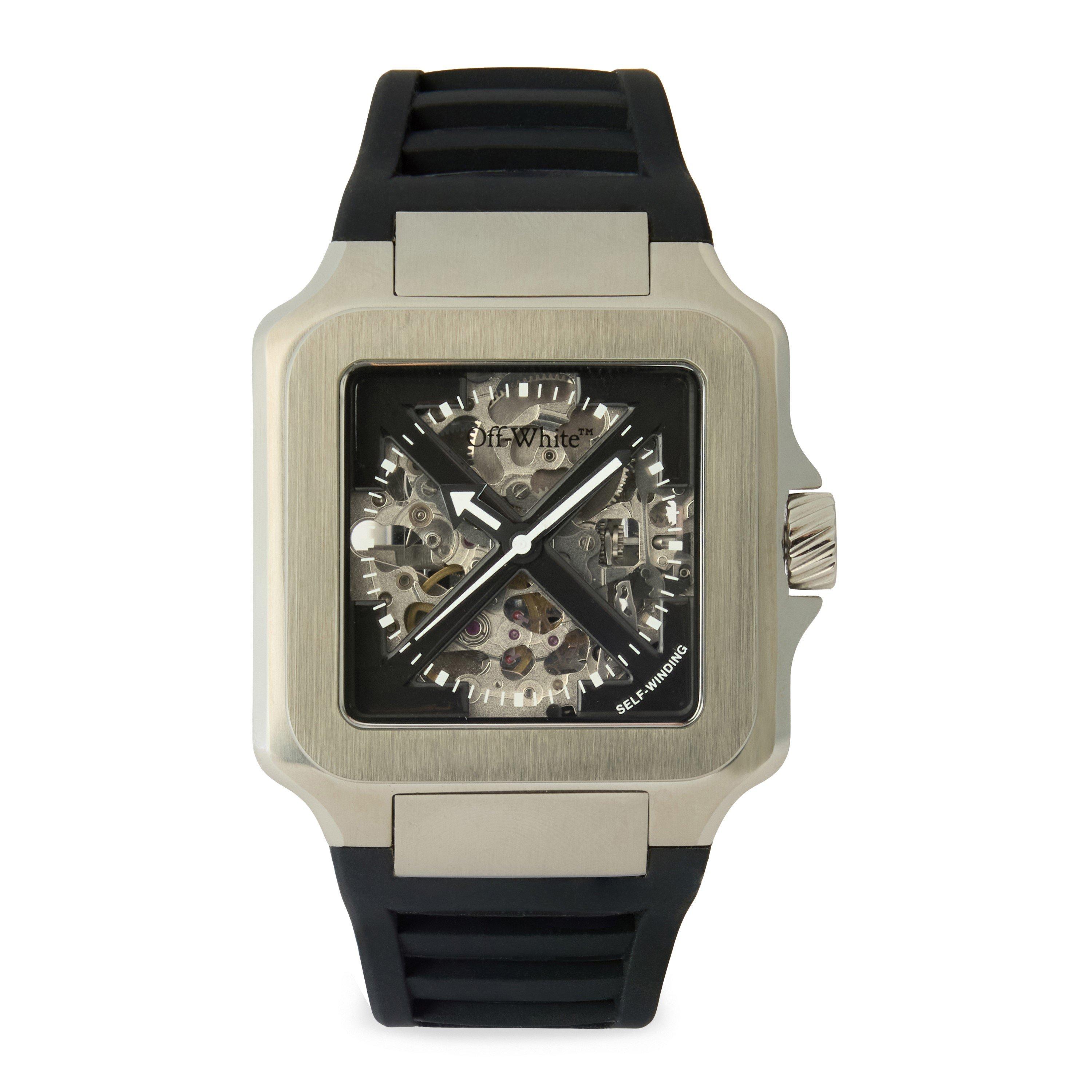 Off White Men's Proto Auto Skeleton Watch