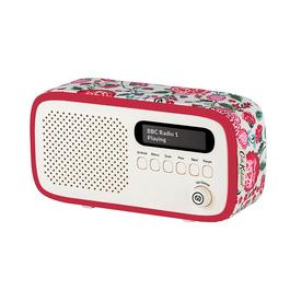 View Quest Dexter DAB/FM Radio Cath Kidston Strawberry Garden
