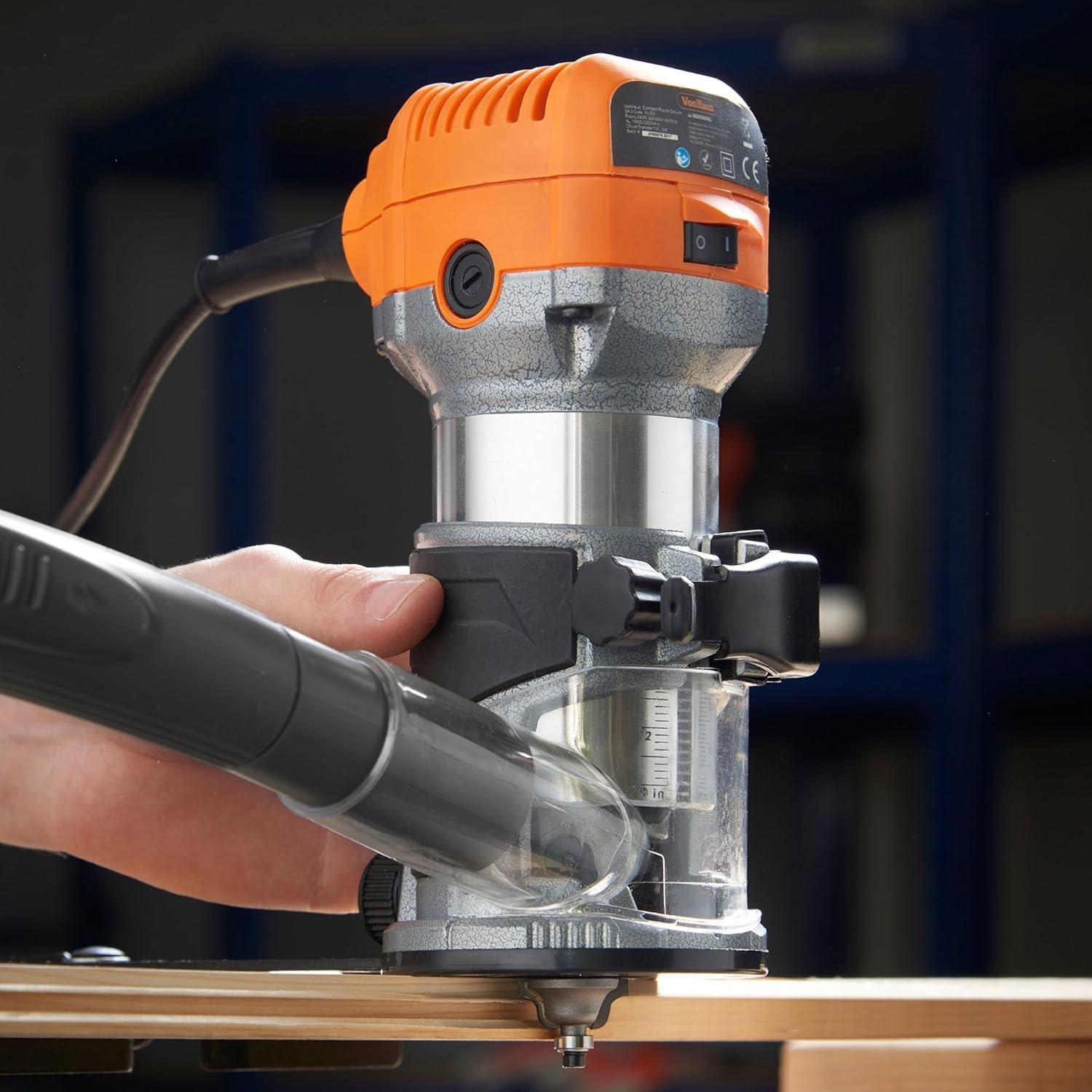 Silver - VonHaus - VonHaus 35 Pc Router Bits Set - TCT Tungsten - 5