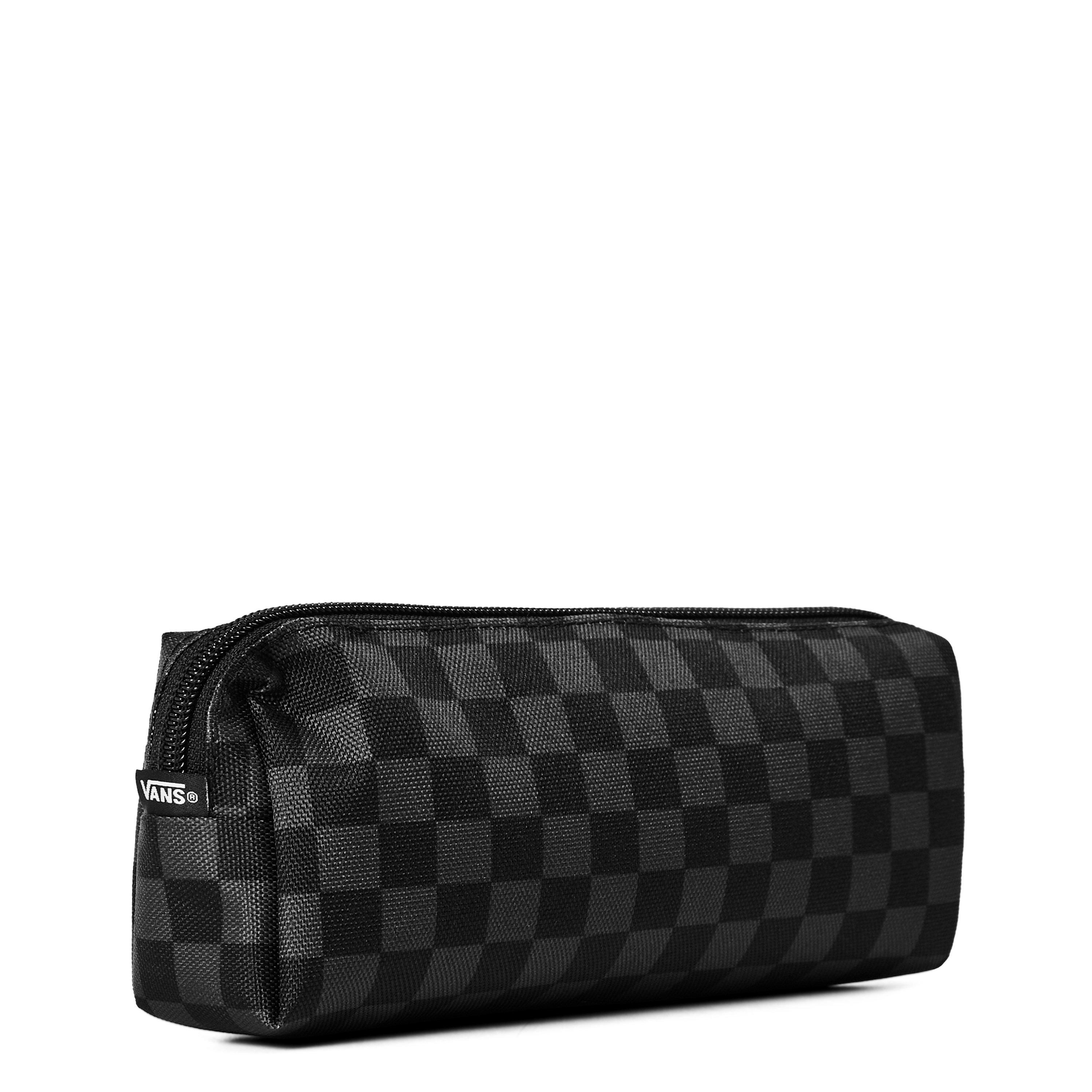 Black/Charcoal - Vans - Vans Old Skool Pencil Pouch Black/Chili Case Unisex Kids - 2