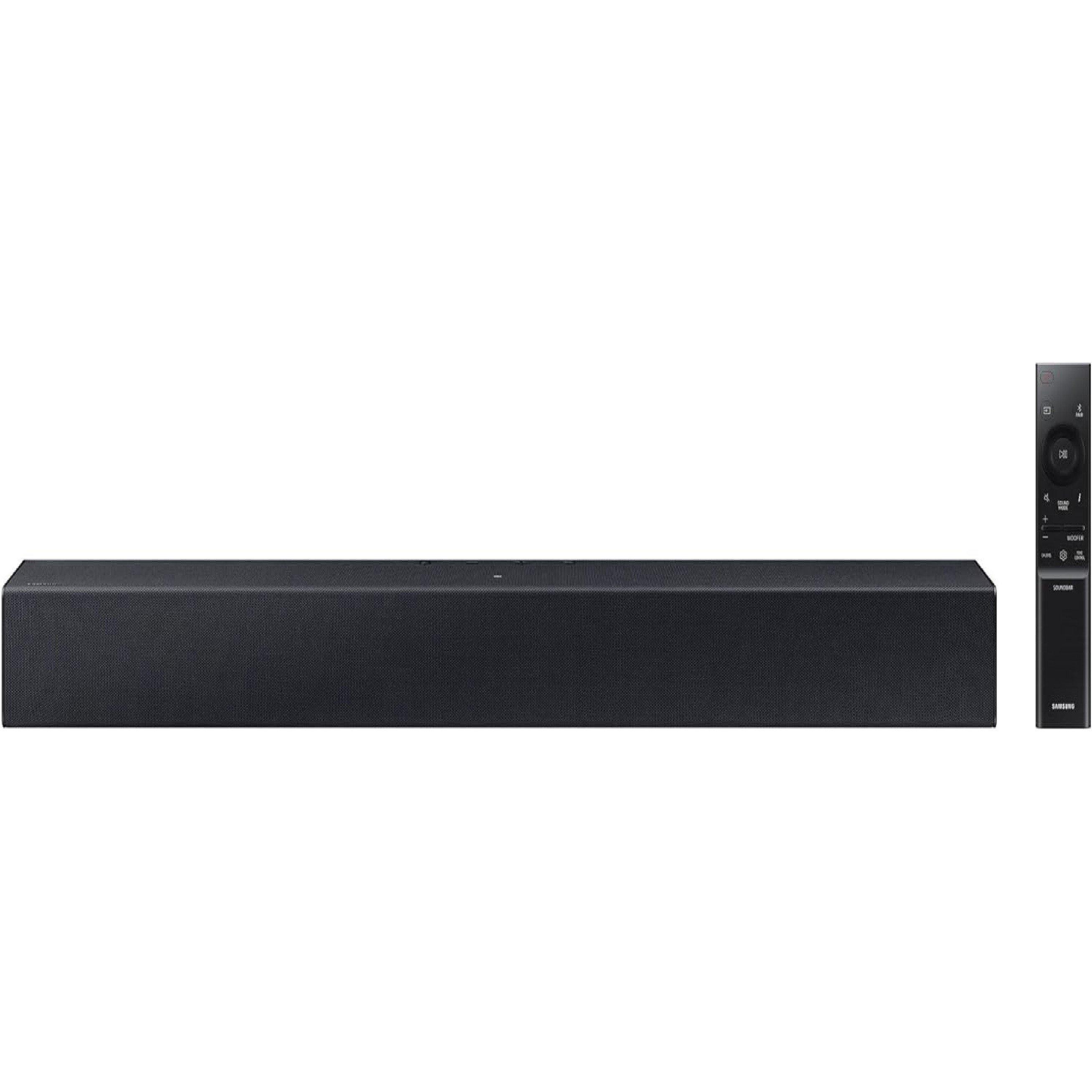 Black - Samsung - SAMSUNG HW-C400/XU 2.0 All-in-One Sound Bar - 1