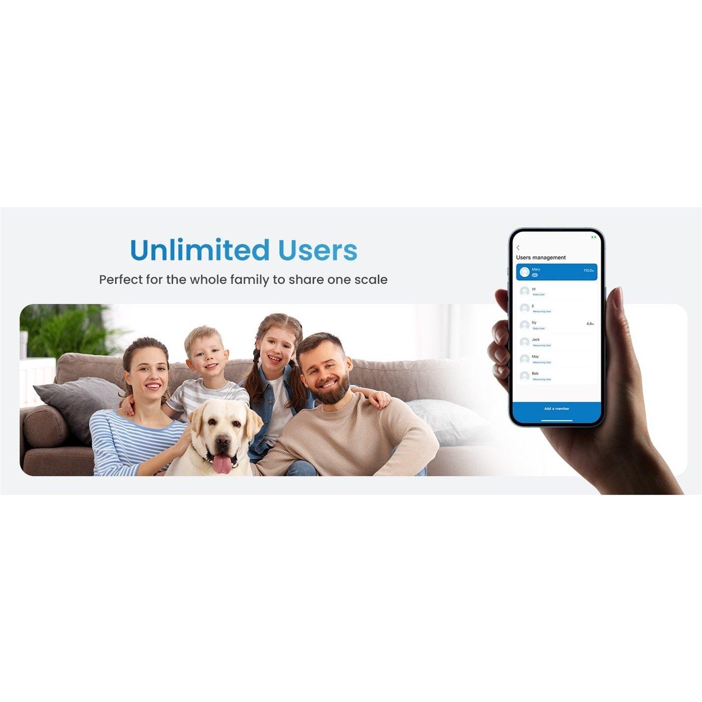 Black - Renpho - Renpho Solar Body Scales - 7