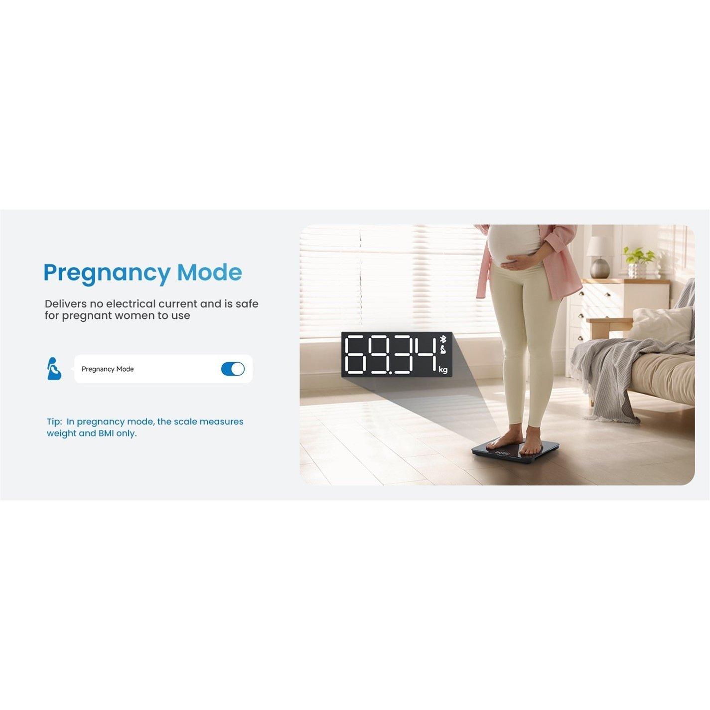 Black - Renpho - Renpho Solar Body Scales - 9