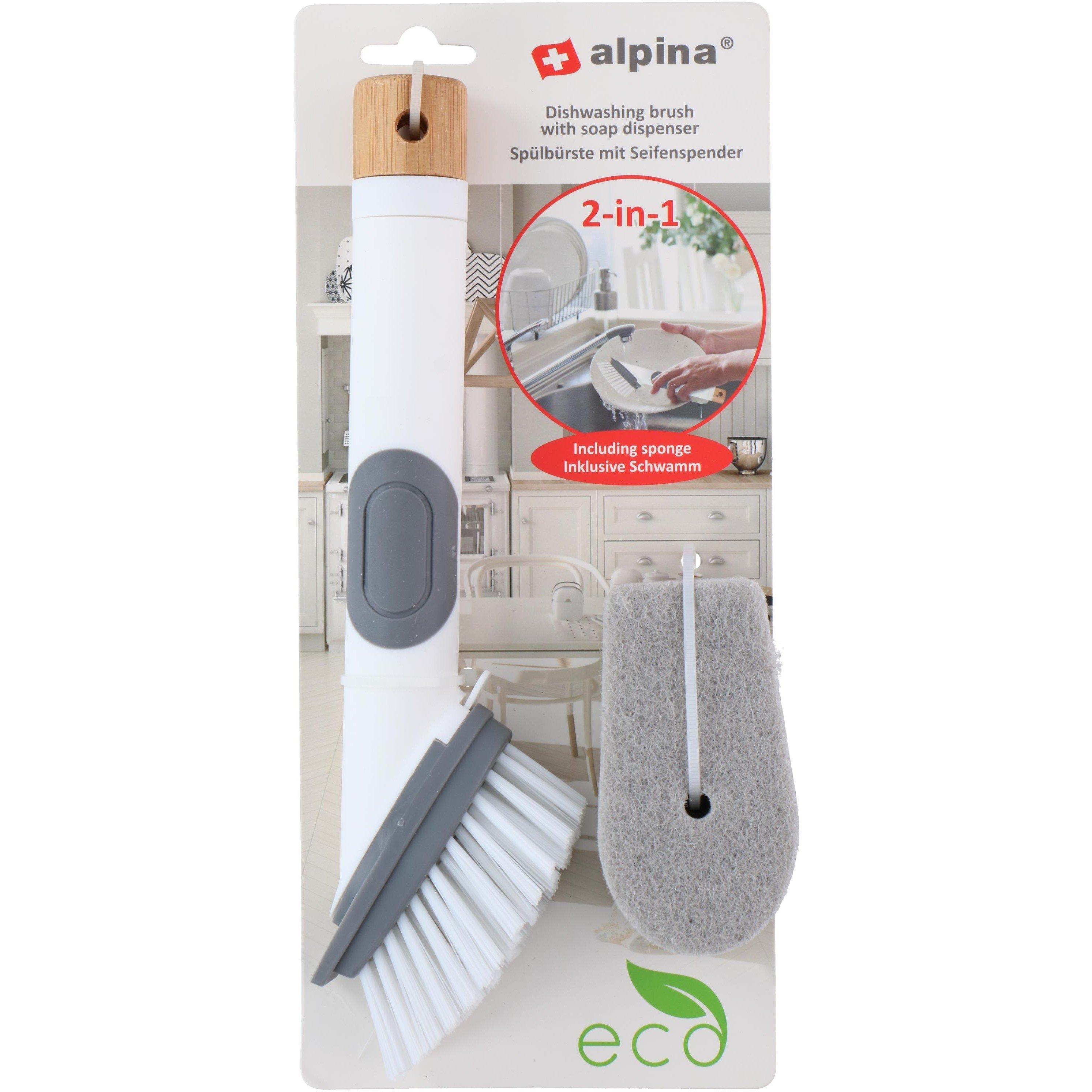 Multi - Alpina - 2-in-1 Washing Up Brushes - 1