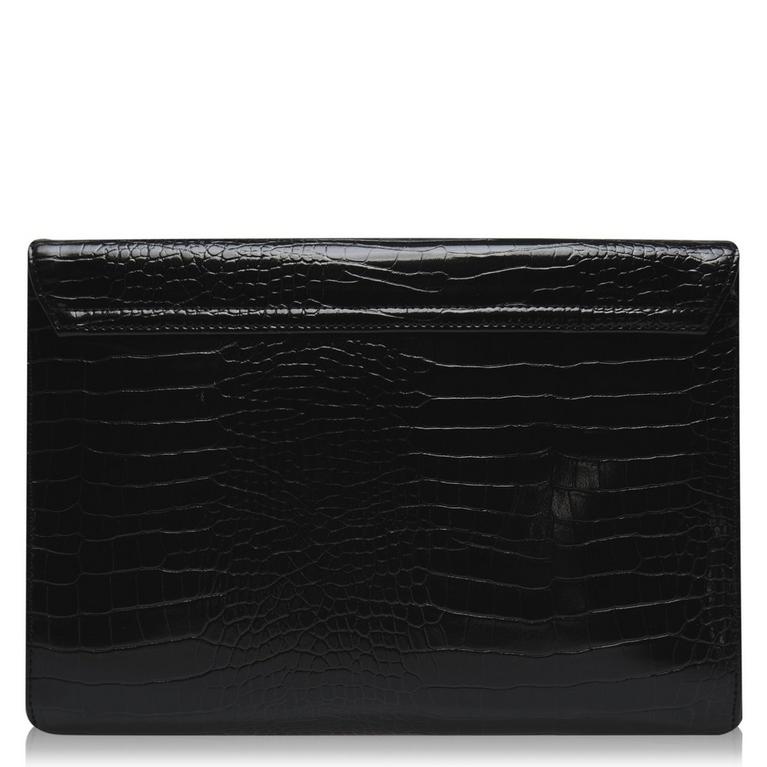 noir - Ted Baker - Crocey Pouch - 2