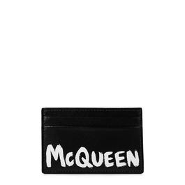 Alexander McQueen Graffiti Card Holder