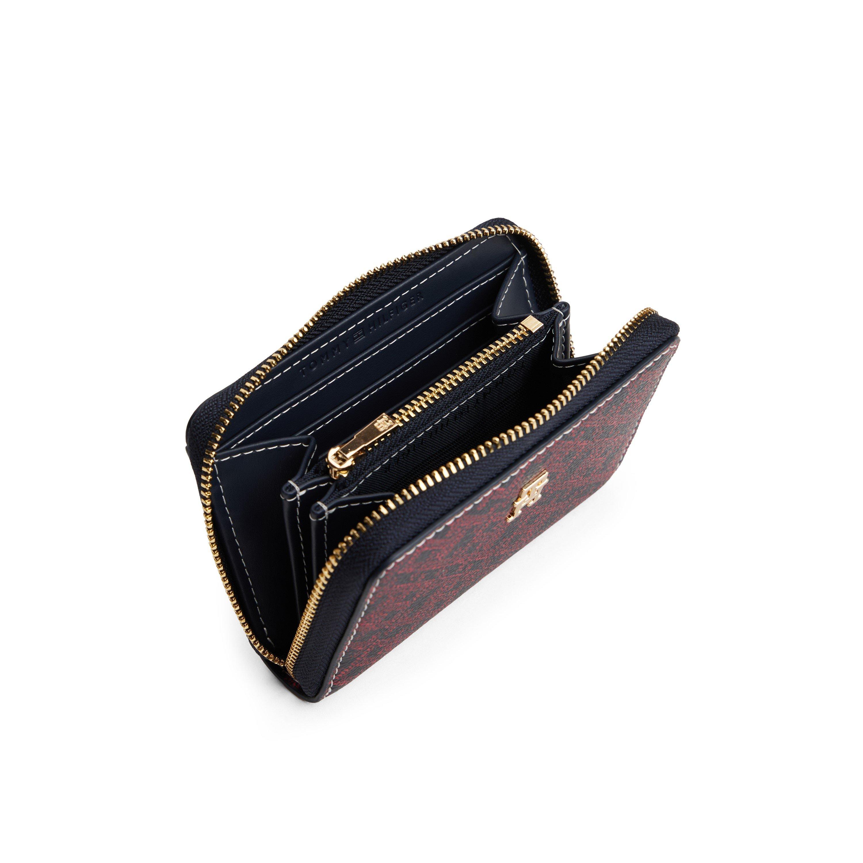 Blue - Tommy Hilfiger - Women's Mono Zip Around Purse - 2