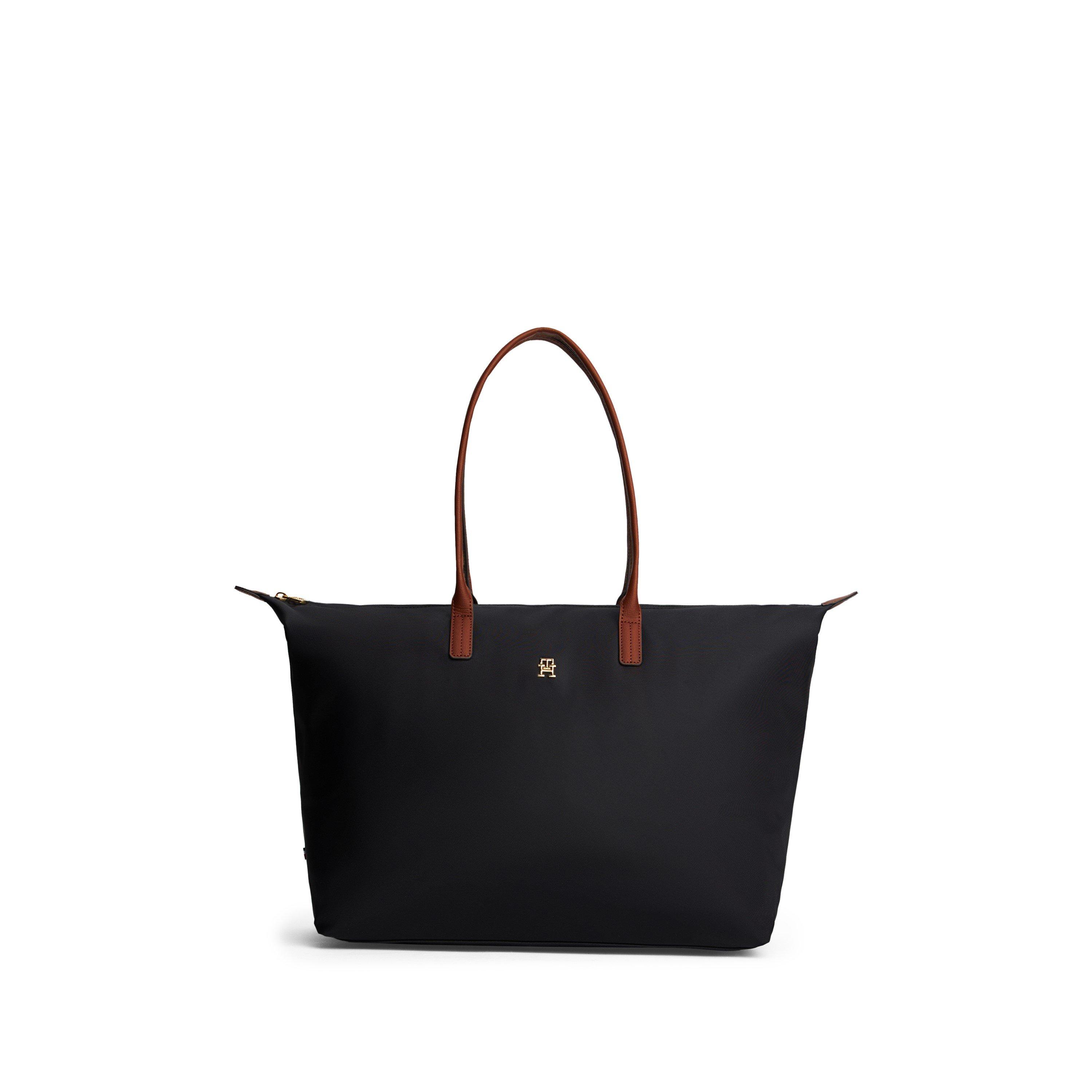 Tommy Hilfiger Popette Contrast Handle Tote Bag - Black - Image 4
