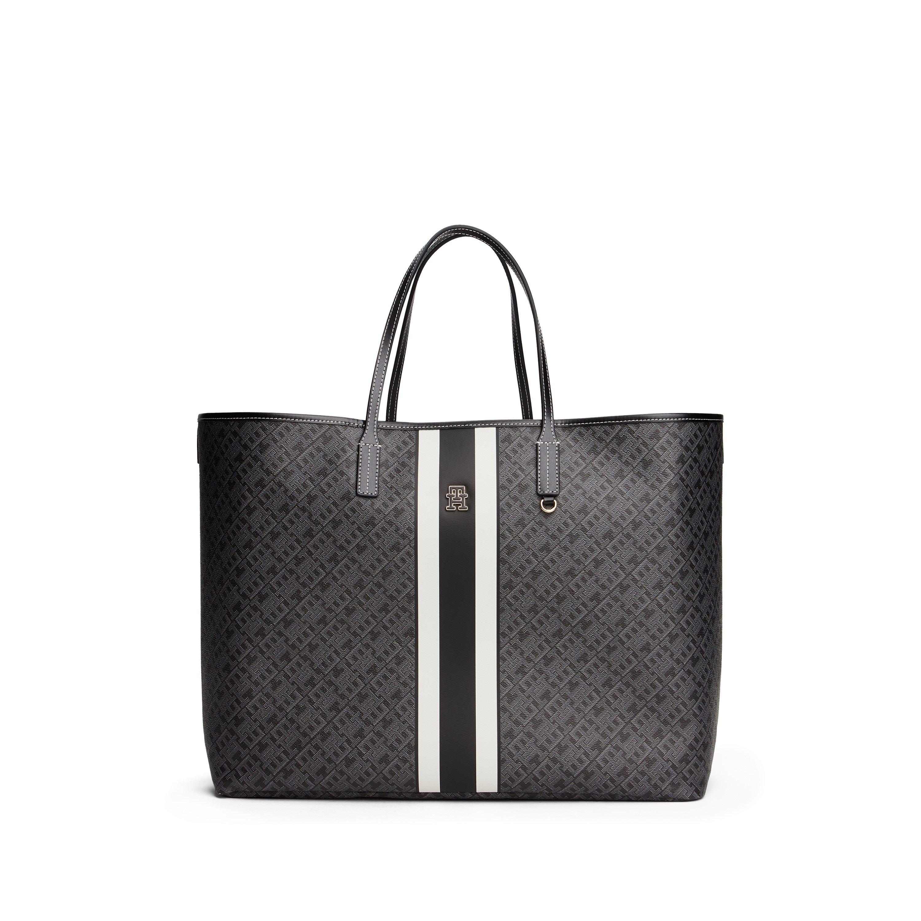 Tommy Hilfiger Women's Mono Tote Bag - Black