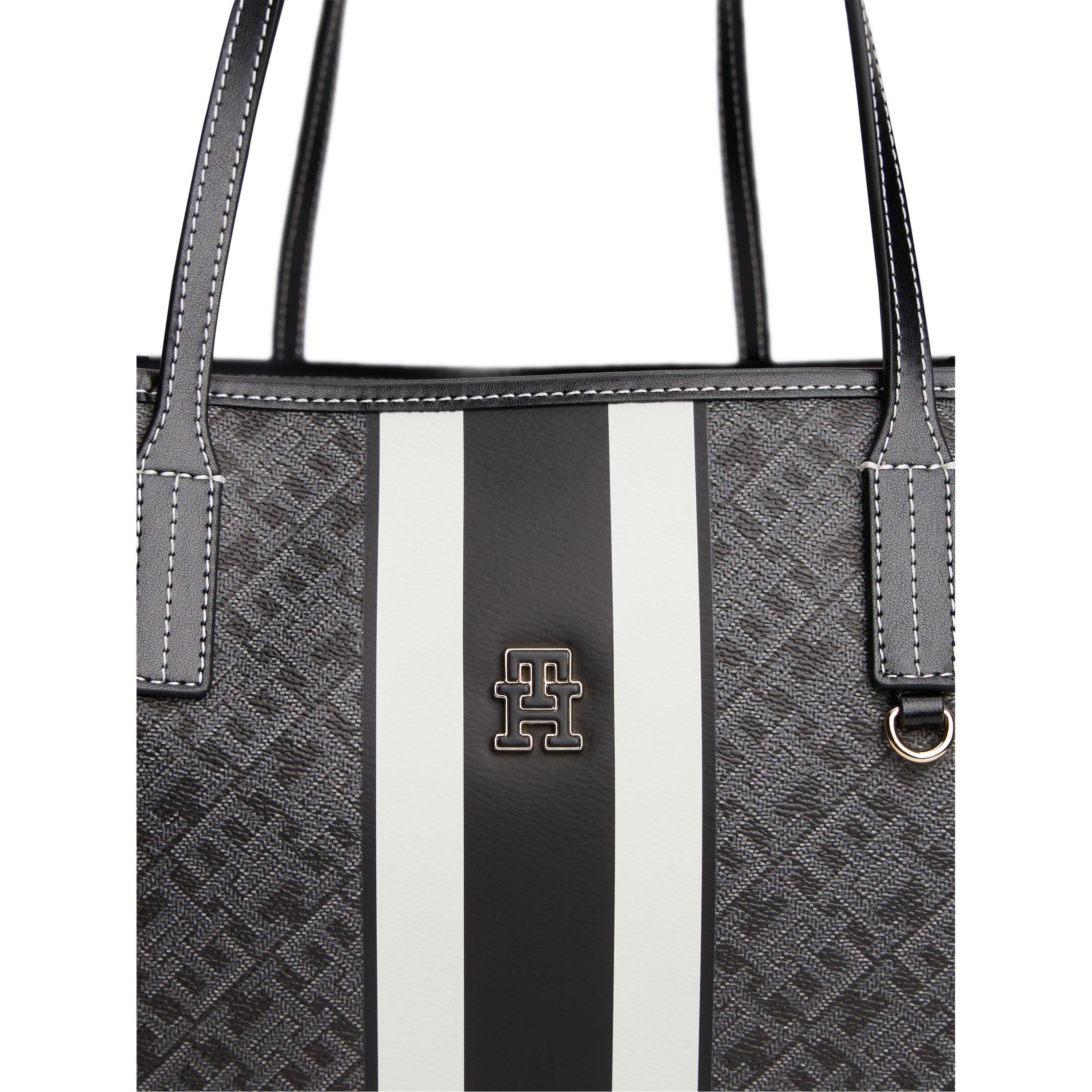 Crna - Tommy Hilfiger - Women's Mono Tote Bag - 5