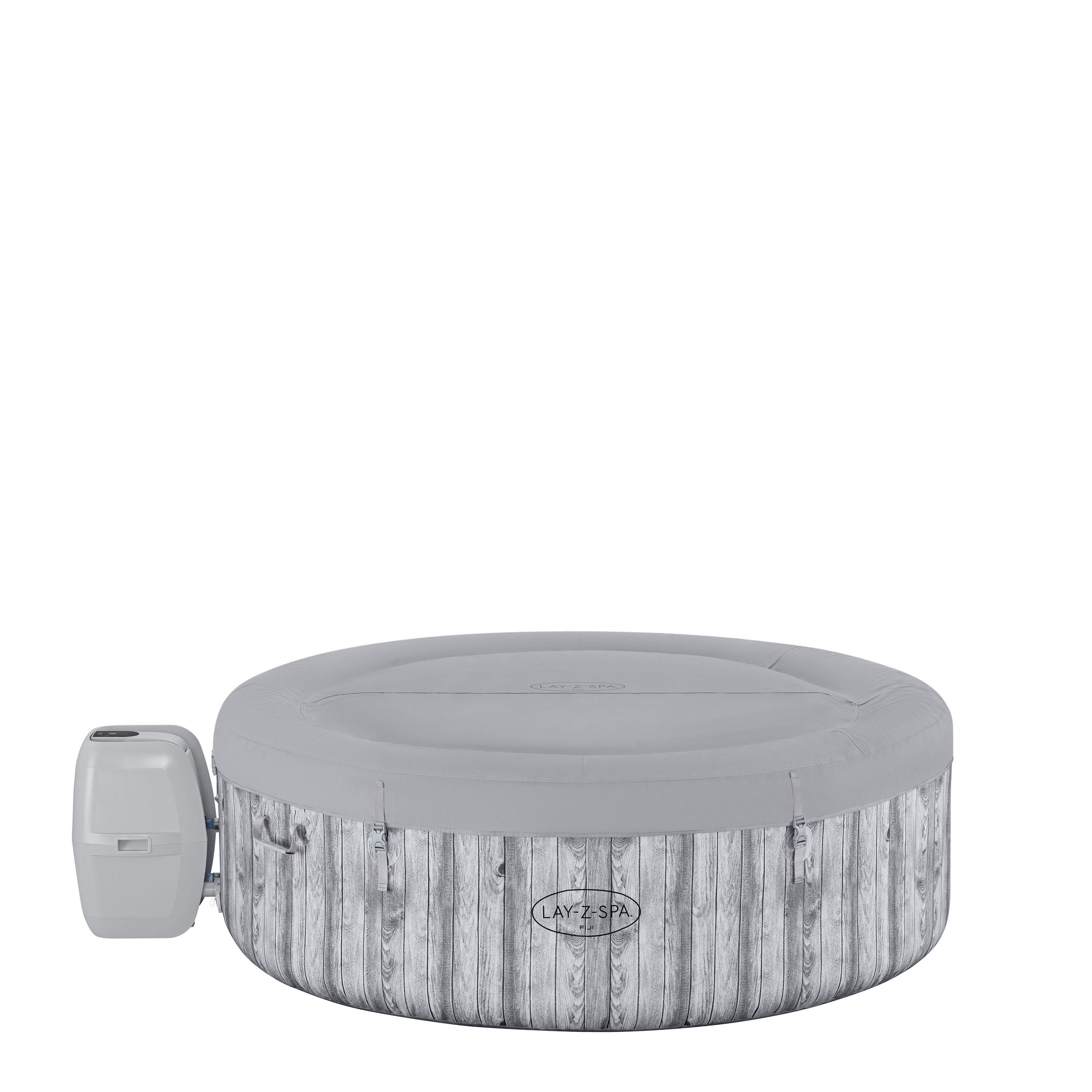 Grey - Lay-Z-Spa - Lay-Z-Spa Fiji Airjet 6 person Hot Tub - 4