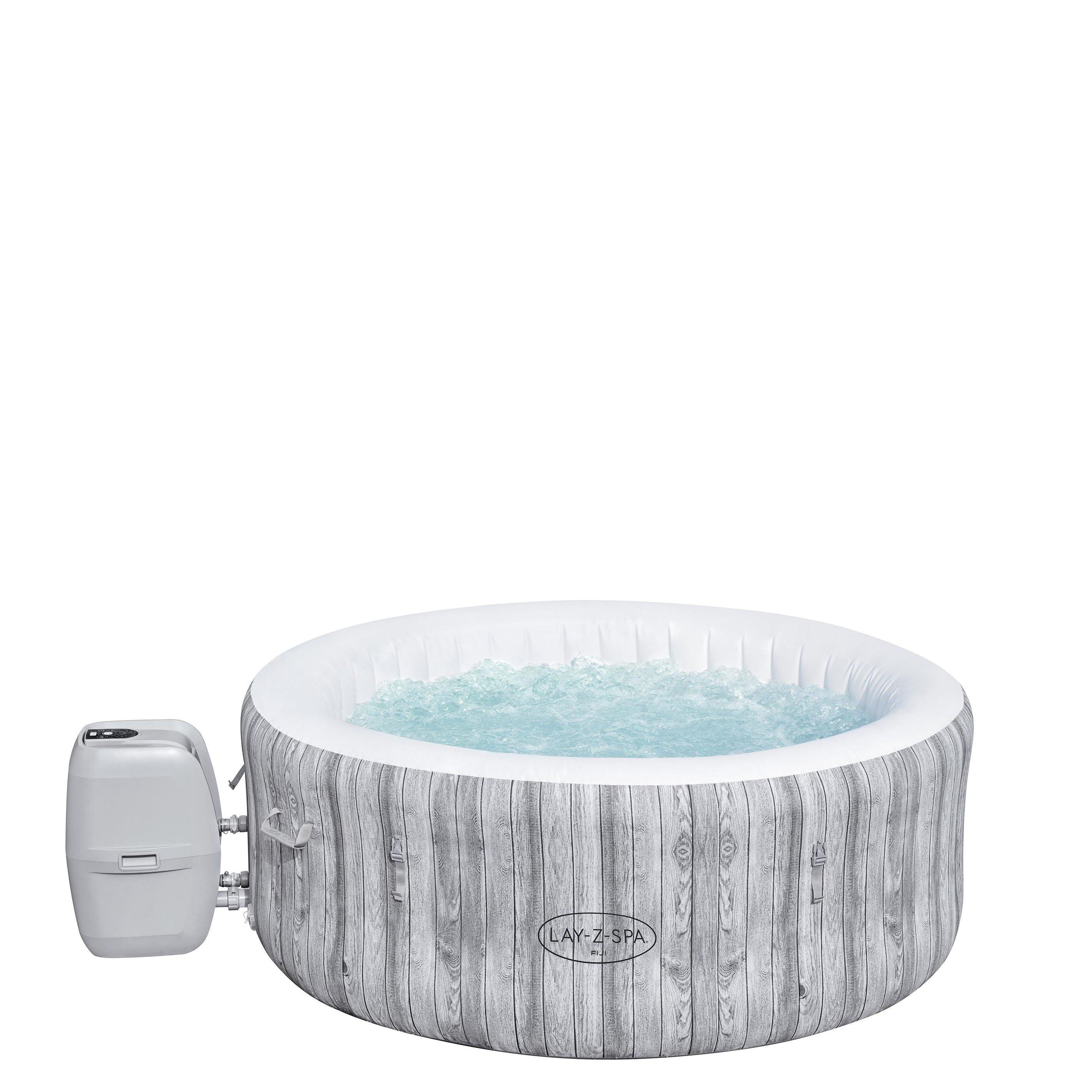 Grey - Lay-Z-Spa - Lay-Z-Spa Fiji Airjet 4 person Hot Tub - 1
