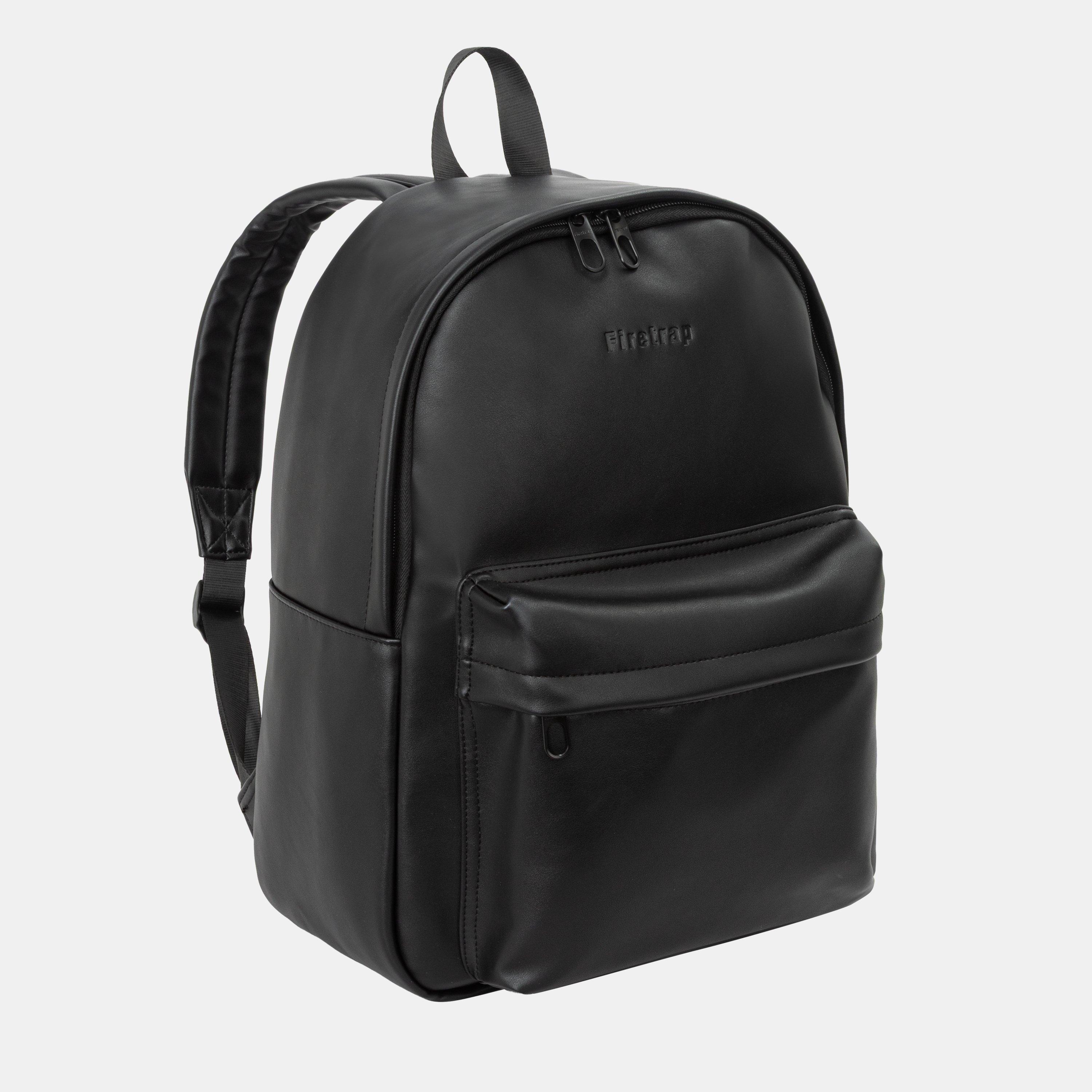 Black - Firetrap - Core Backpack - 3