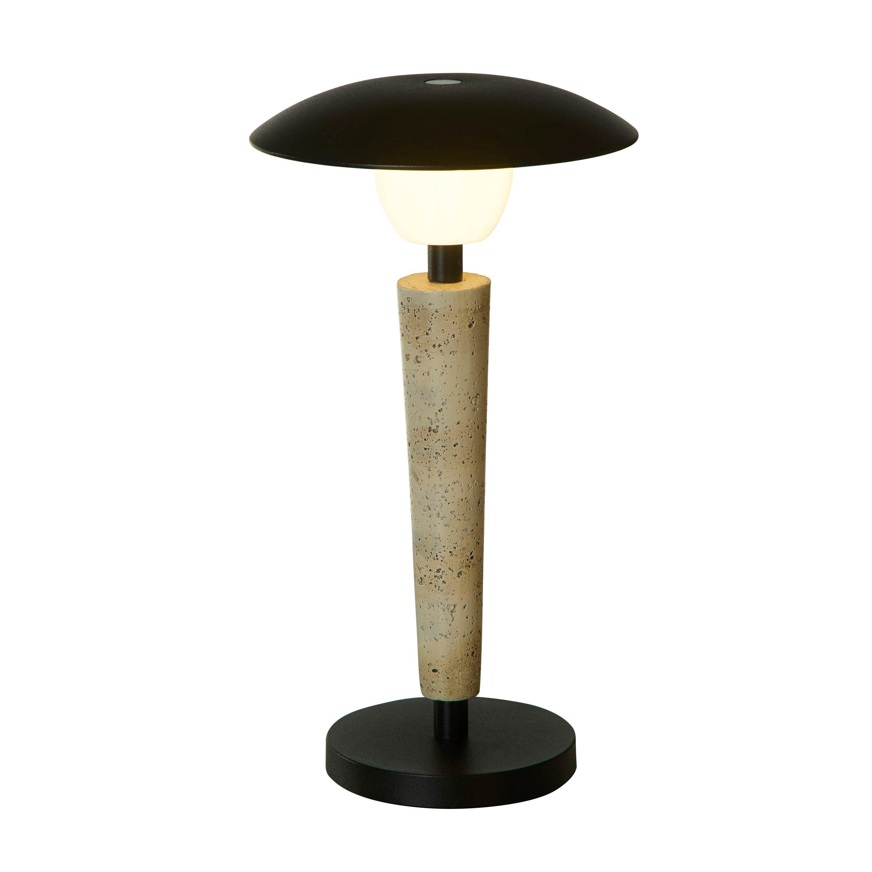 Multi - Lighting Collection - LED Rechargeable Metal Table Lamp - 2
