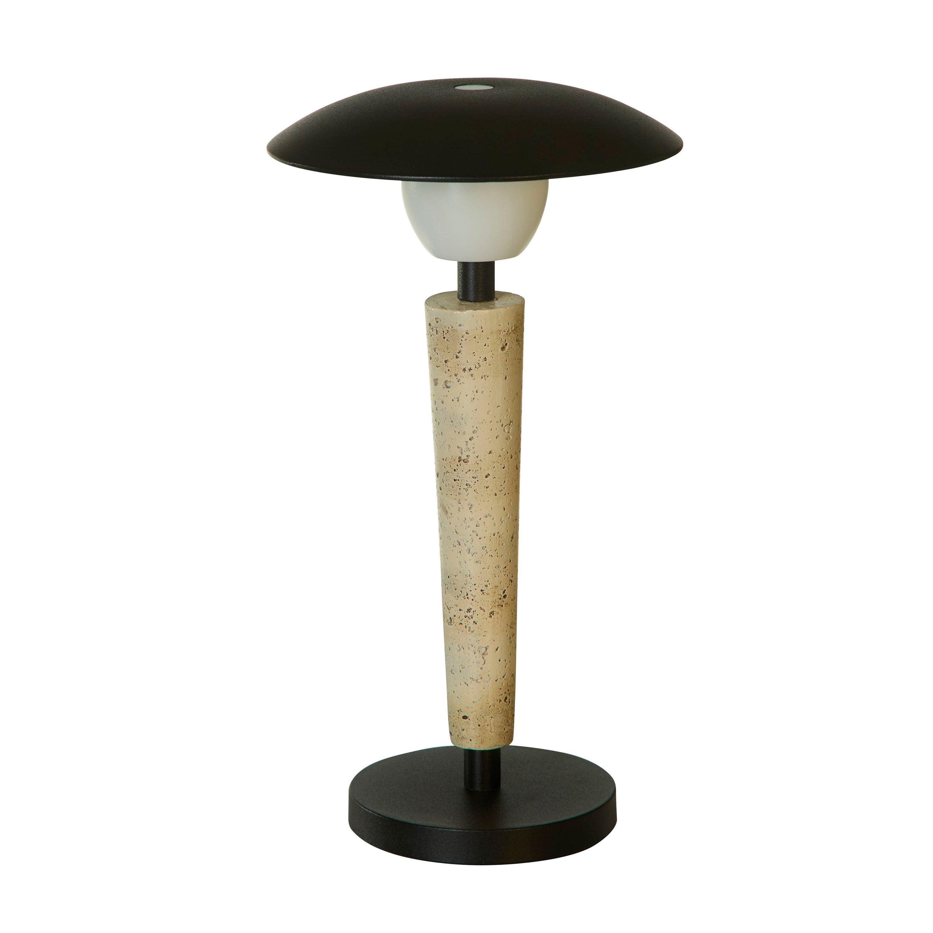 Multi - Lighting Collection - LED Rechargeable Metal Table Lamp - 3