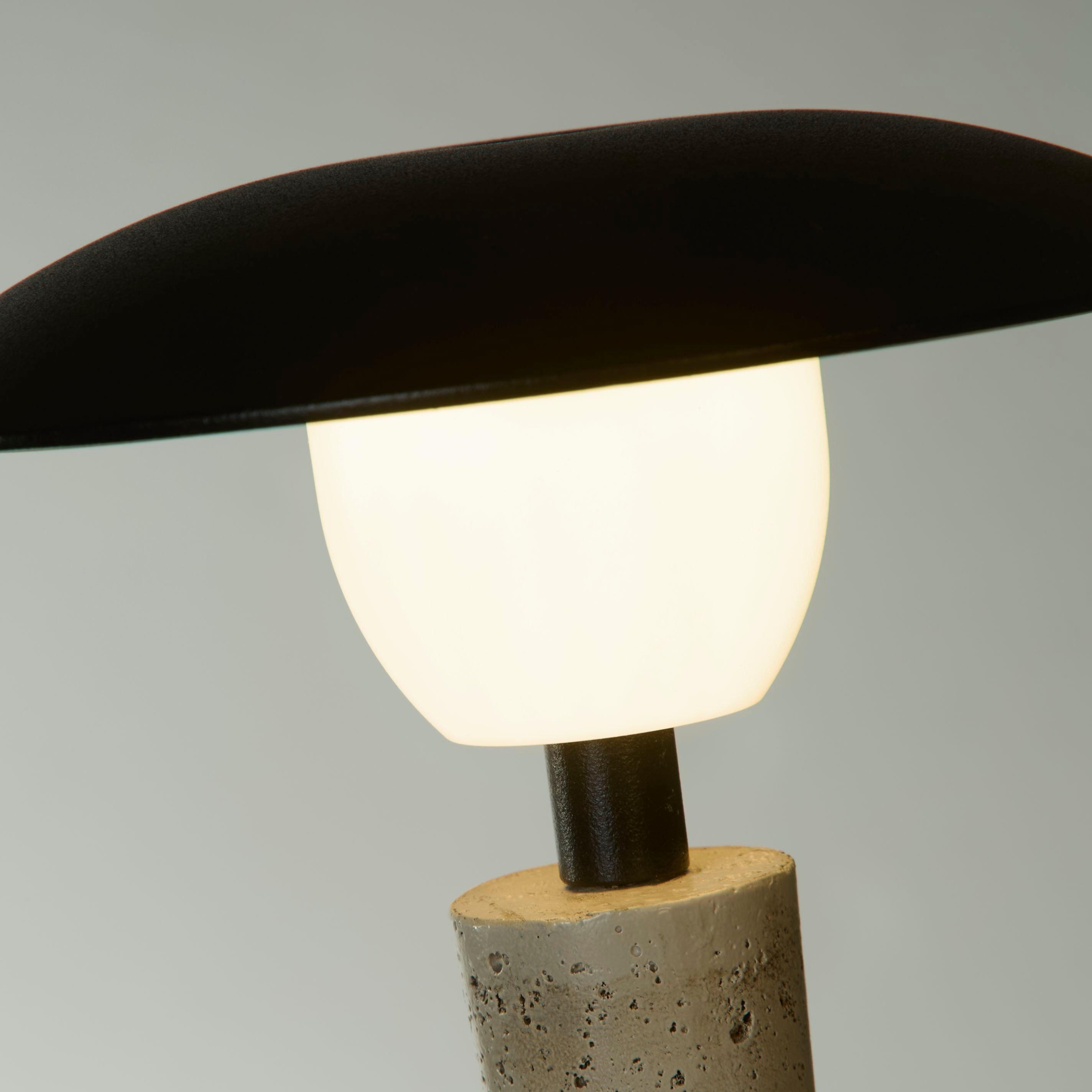 Multi - Lighting Collection - LED Rechargeable Metal Table Lamp - 4