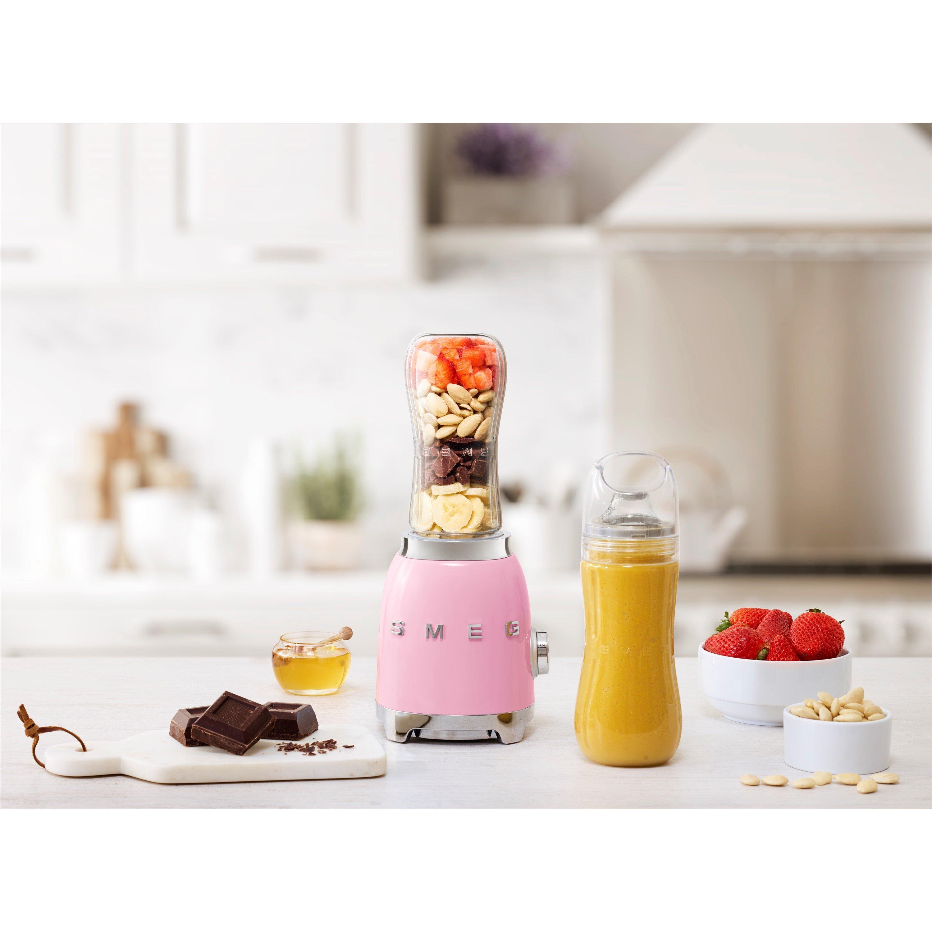 Pink - Smeg - 50s Style Compact Personal Blender 600ml - 7