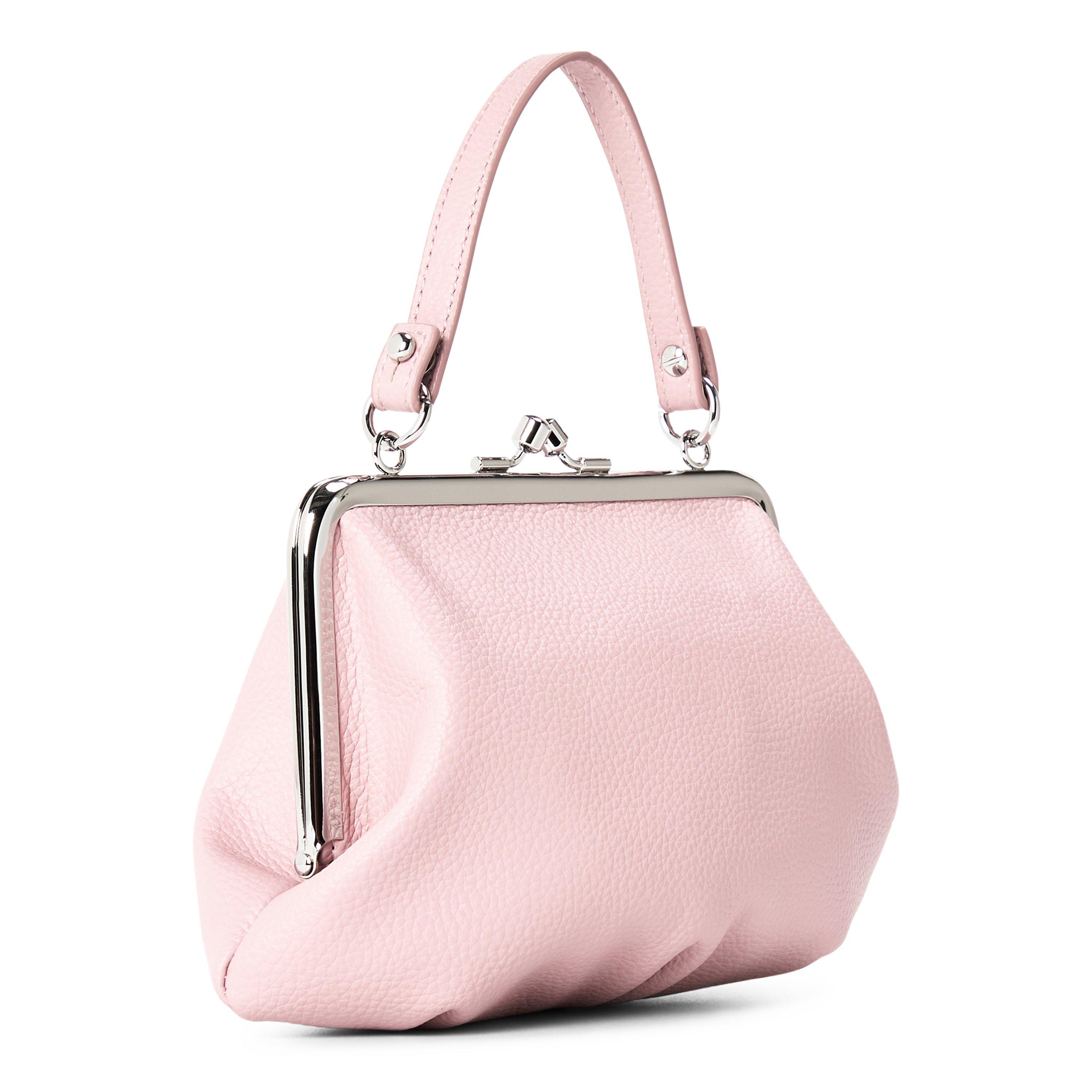Dusty Pink - Vivienne Westwood - Women's Textured Johanna Frame Purse - 2