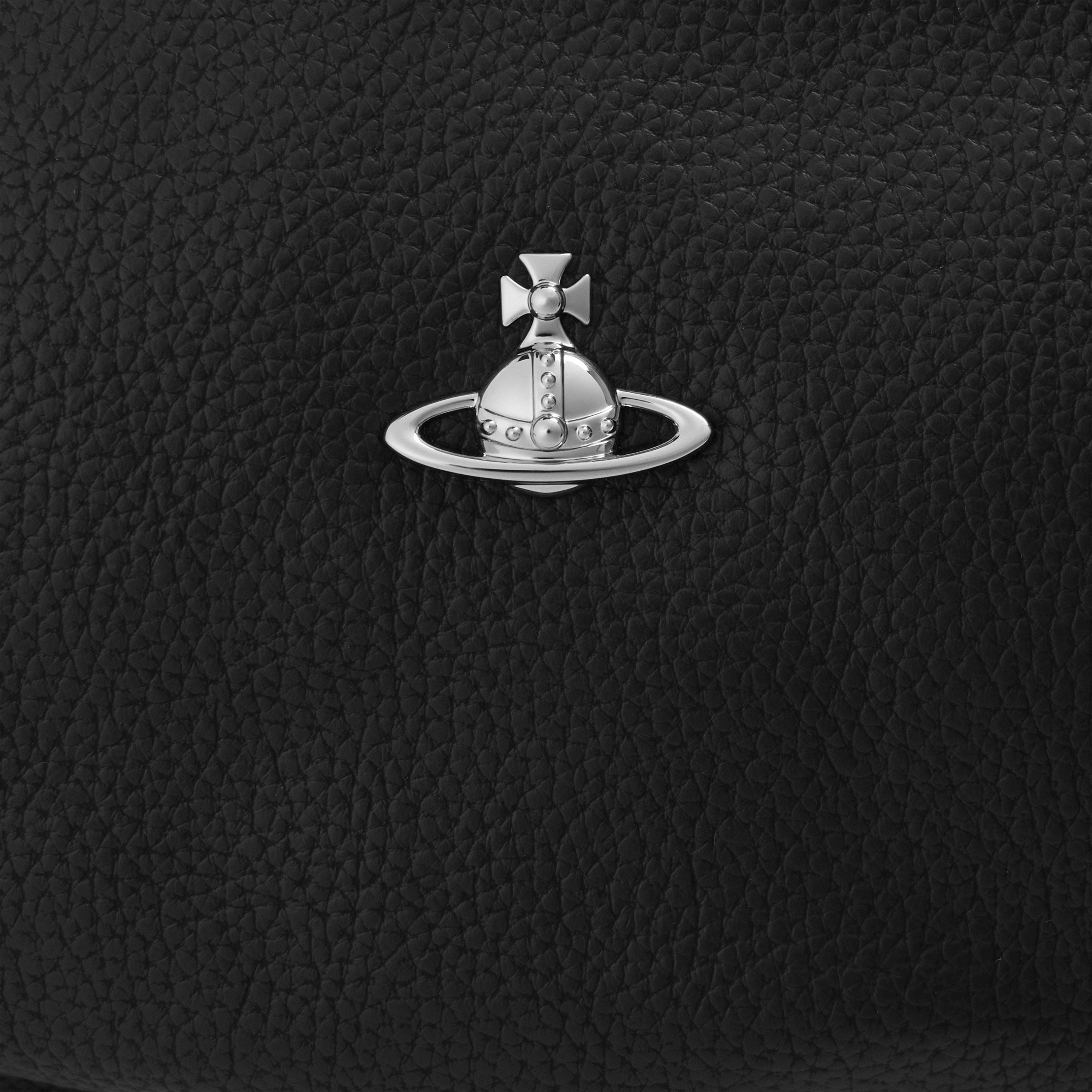 Black - Vivienne Westwood - Women's Textured Johanna Frame Purse - 3