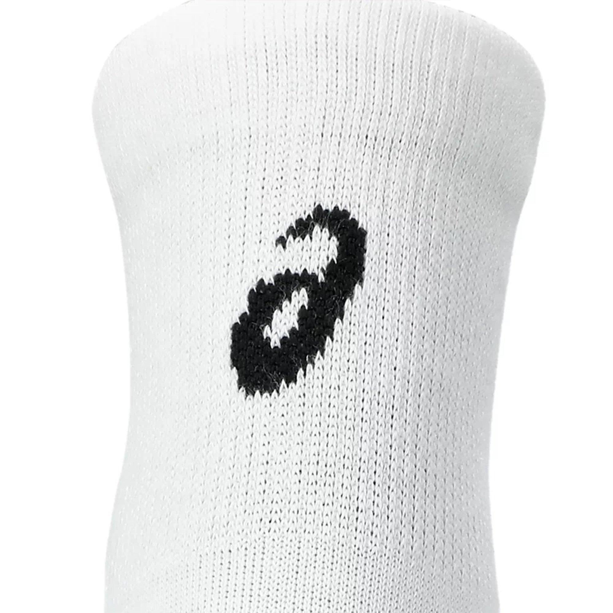 Brilliant White - Asics - Quarter Length Socks 3 Pack Mens - 3