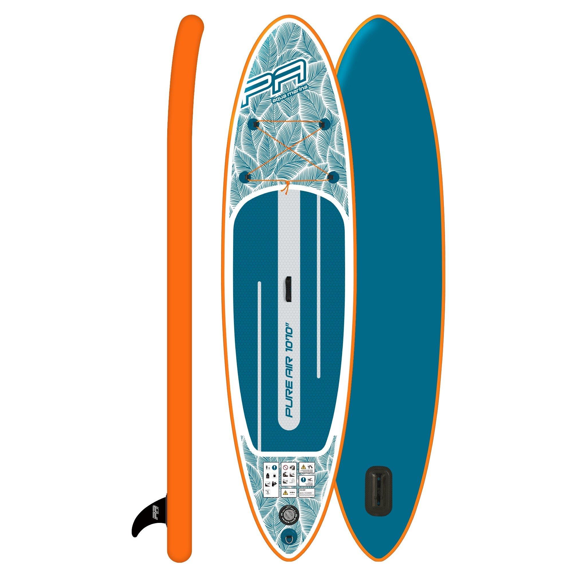 Blue/whit/orang - Aqua Marina - Pure Air 330 Paddle Board - 2