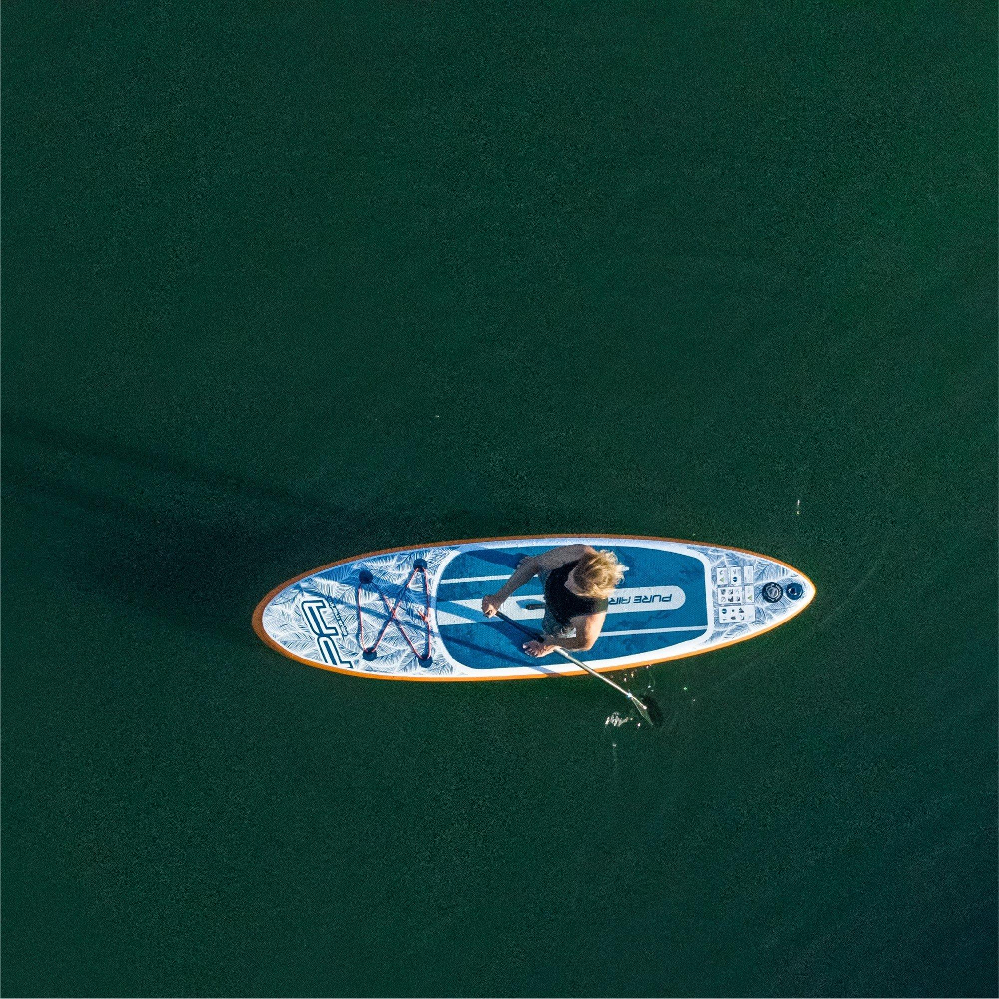 Blue/whit/orang - Aqua Marina - Pure Air 330 Paddle Board - 4
