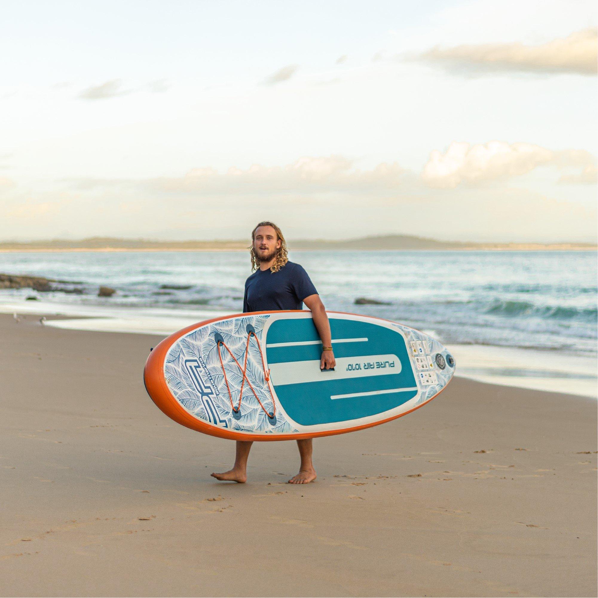 Blue/whit/orang - Aqua Marina - Pure Air 330 Paddle Board - 5