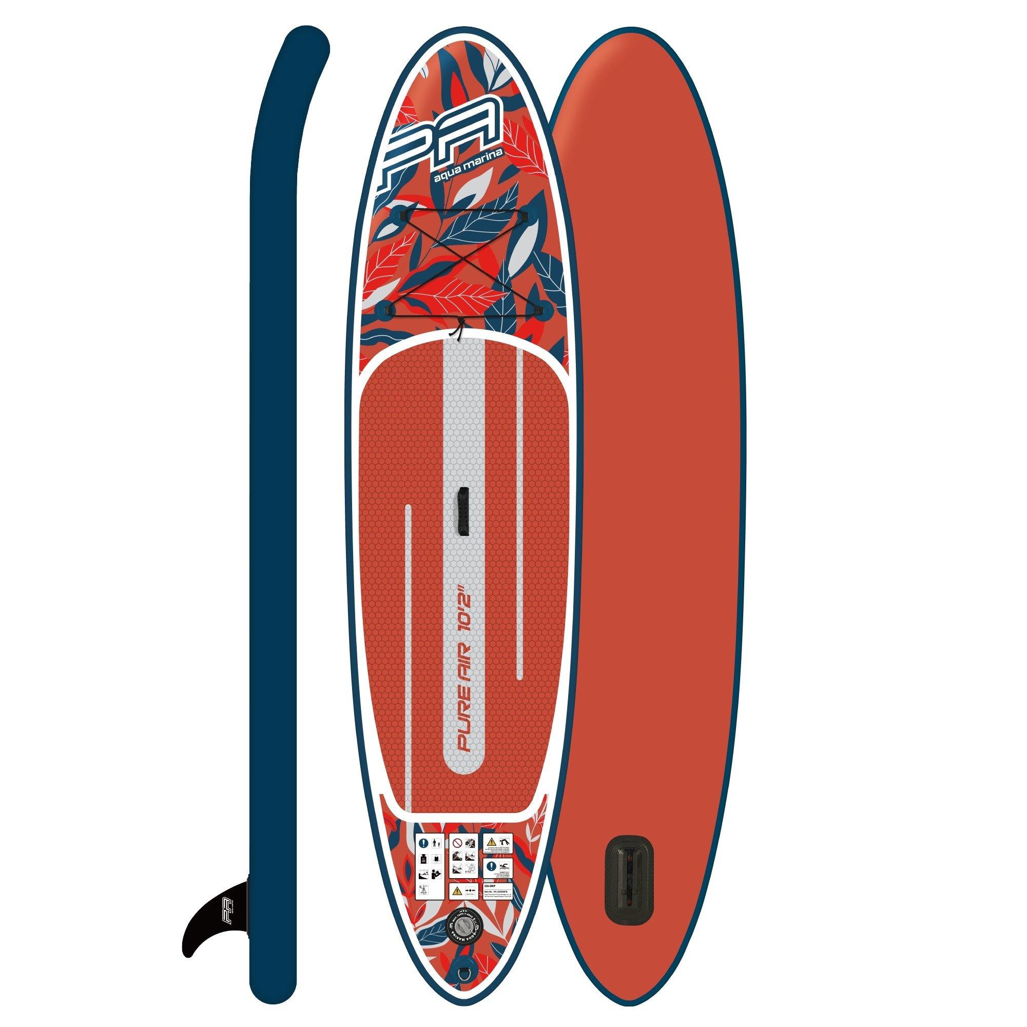 Red/wht/Black - Aqua Marina - Pure Air 310 Paddle Board - 2