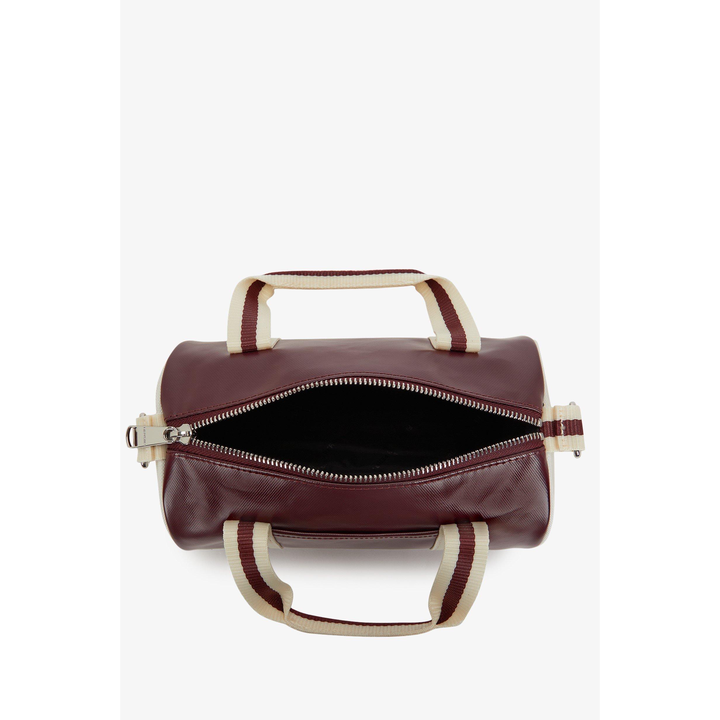 OxBld/Ecru R82 - Fred Perry - Mini Barrel Bag - 5