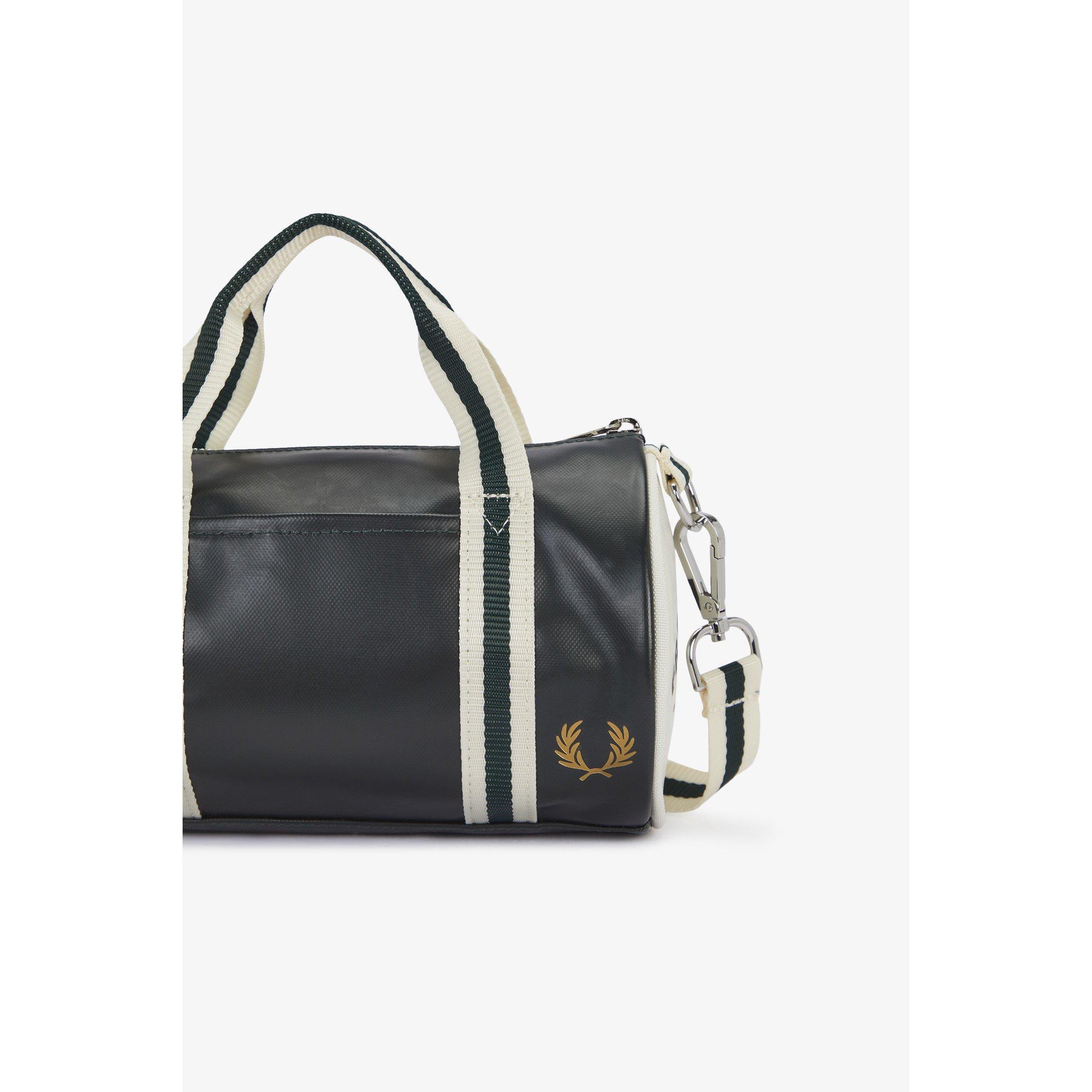 Night Green T11 - Fred Perry - Mini Barrel Holdall - 3