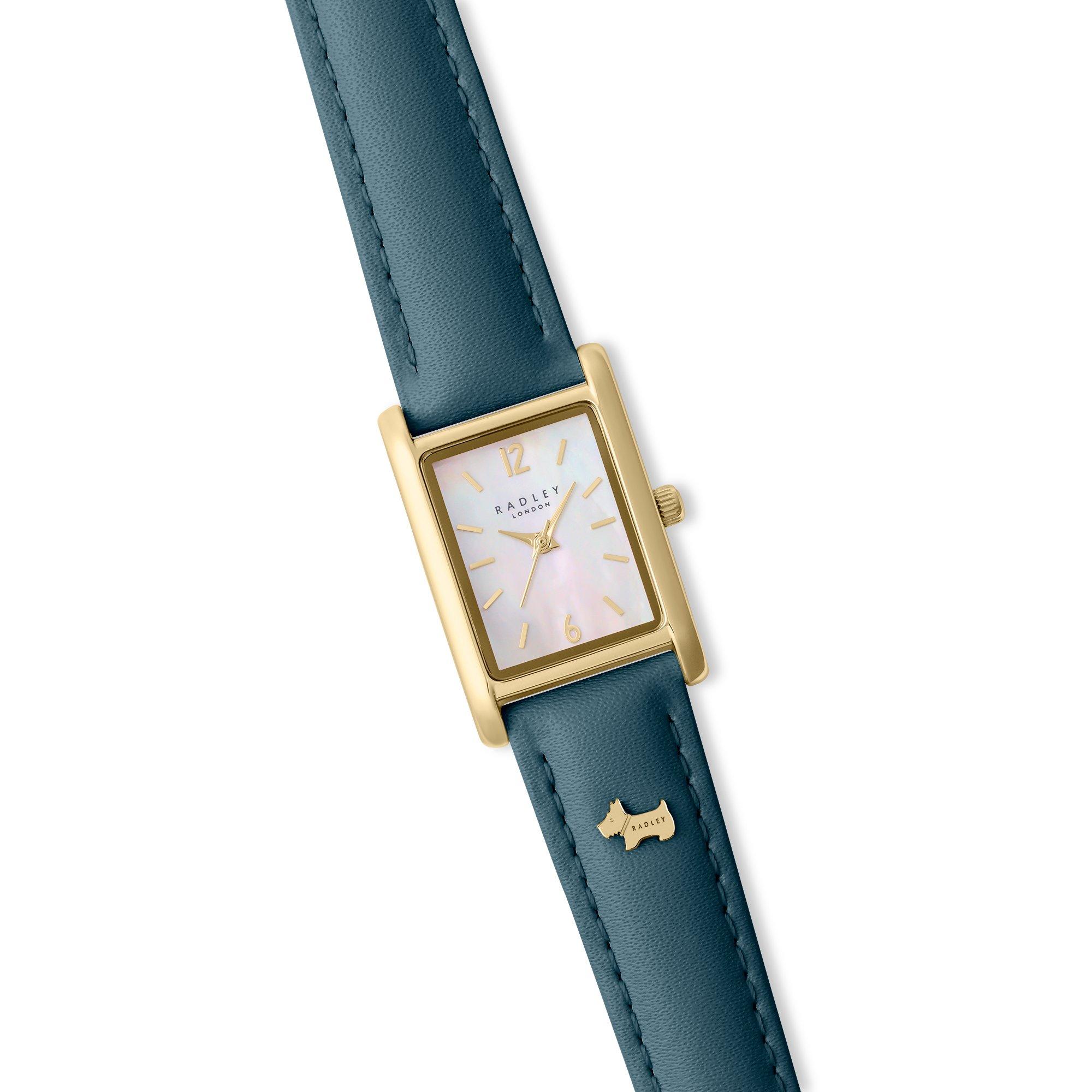 Deep Sea - Radley - Radley Gold Plated Blue Strap Watch - 2