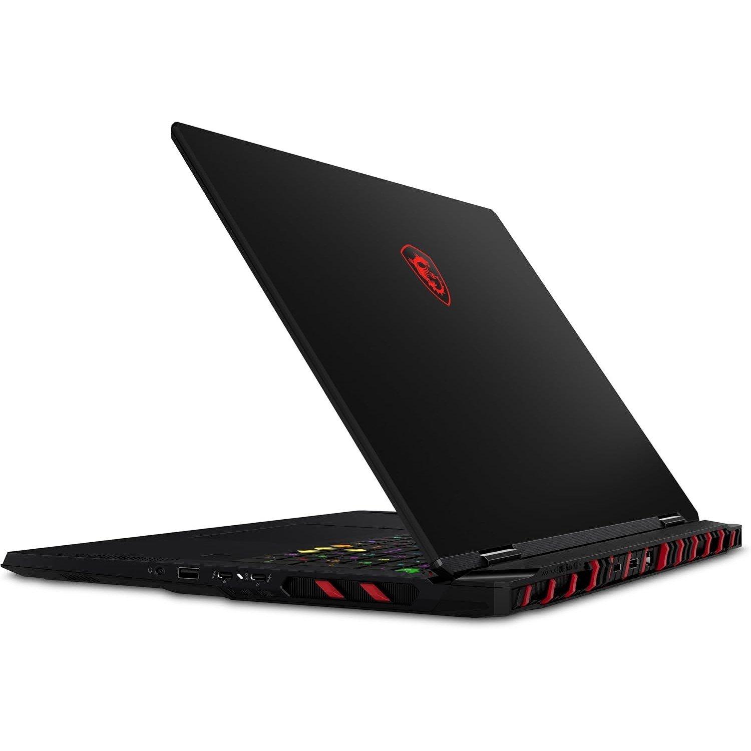 Nero - MSI - MSI Raider 18 HX 18 QHD+ 240Hz Gaming Laptop - Ultra 9 275HX 32GB RAM 1TB SSD RTX 5070 Ti - 4