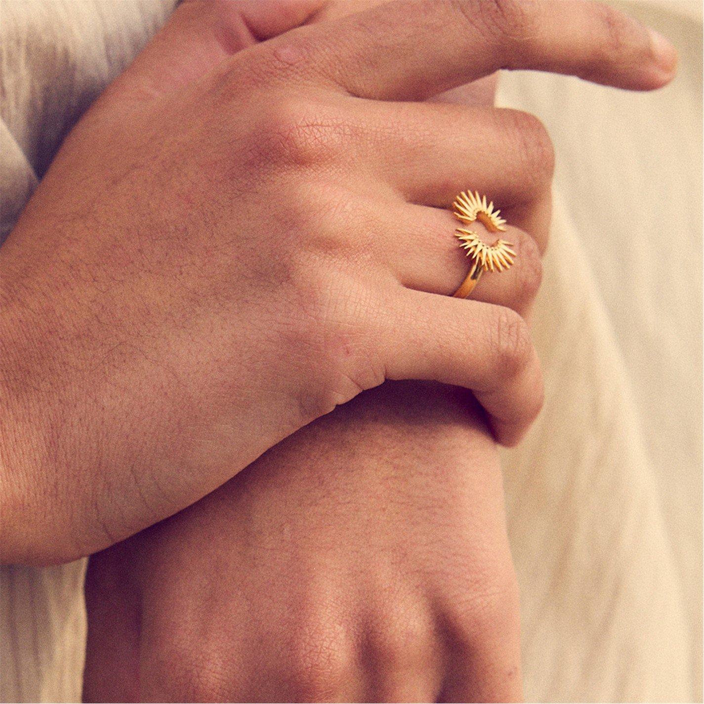 Gold - Rachel Jackson London - Rachel  God Adj Ring Ld54 - 3