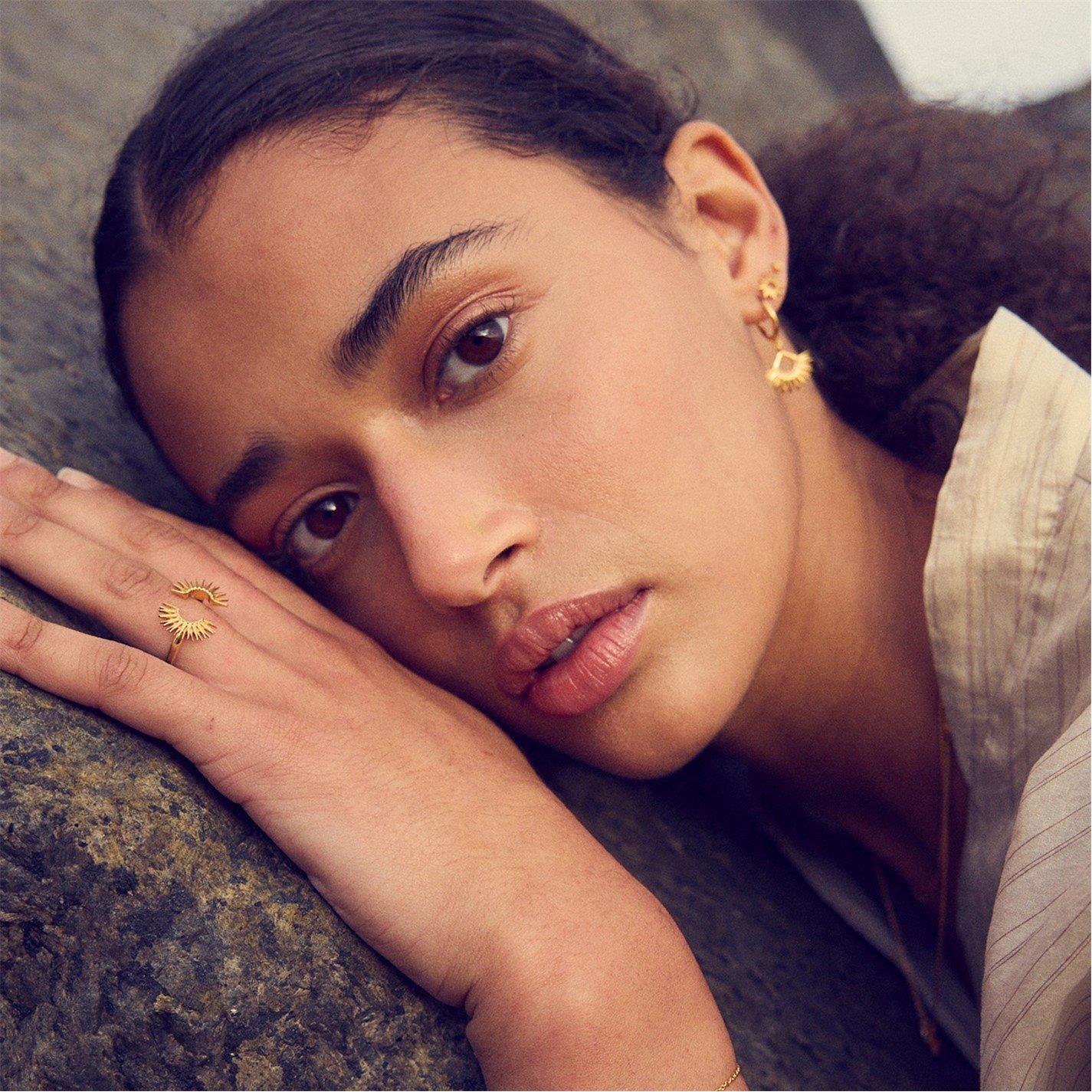 Gold - Rachel Jackson London - Rachel  God Adj Ring Ld54 - 5