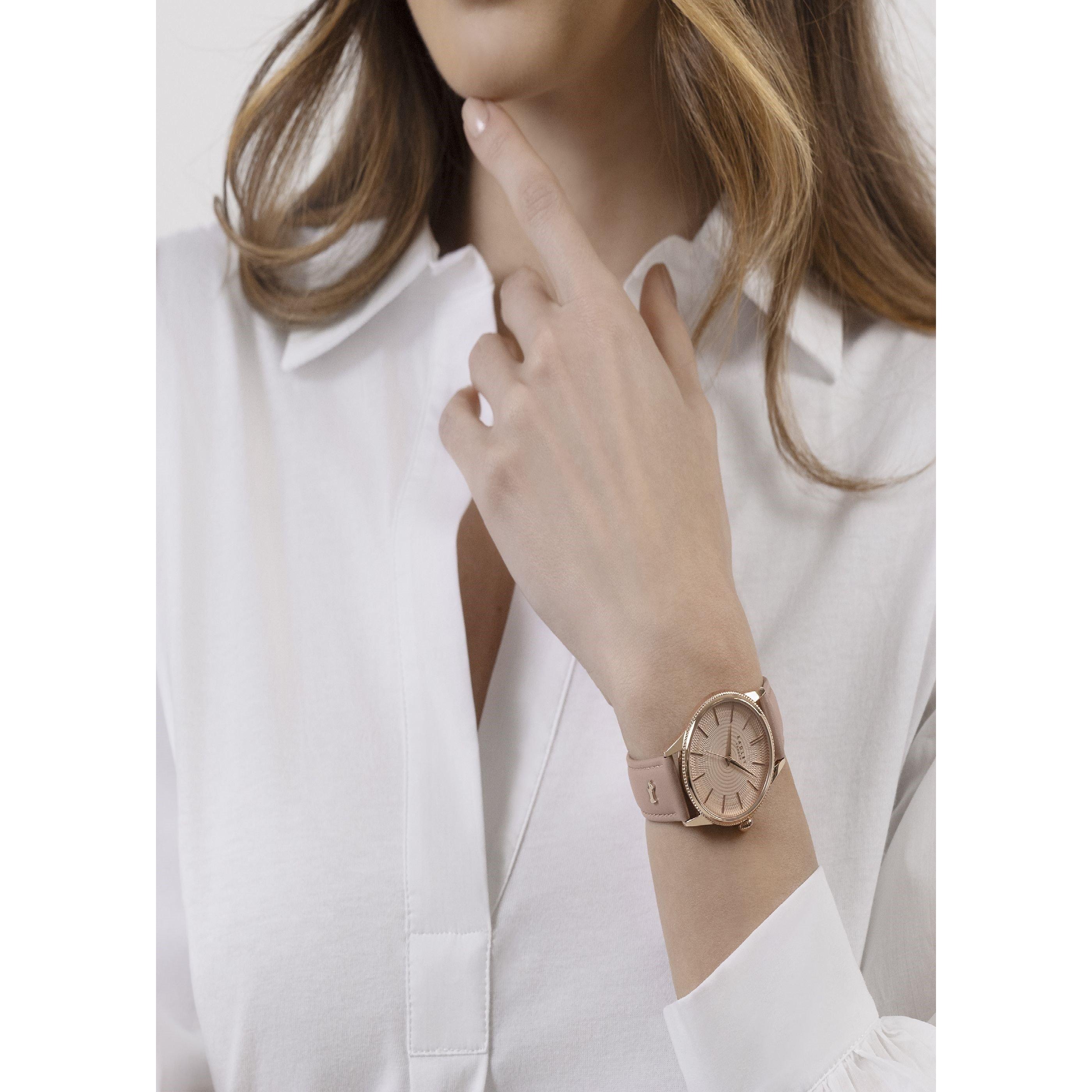 Cobweb - Radley - Rose Gold Plated Pink Strap Watch - 3