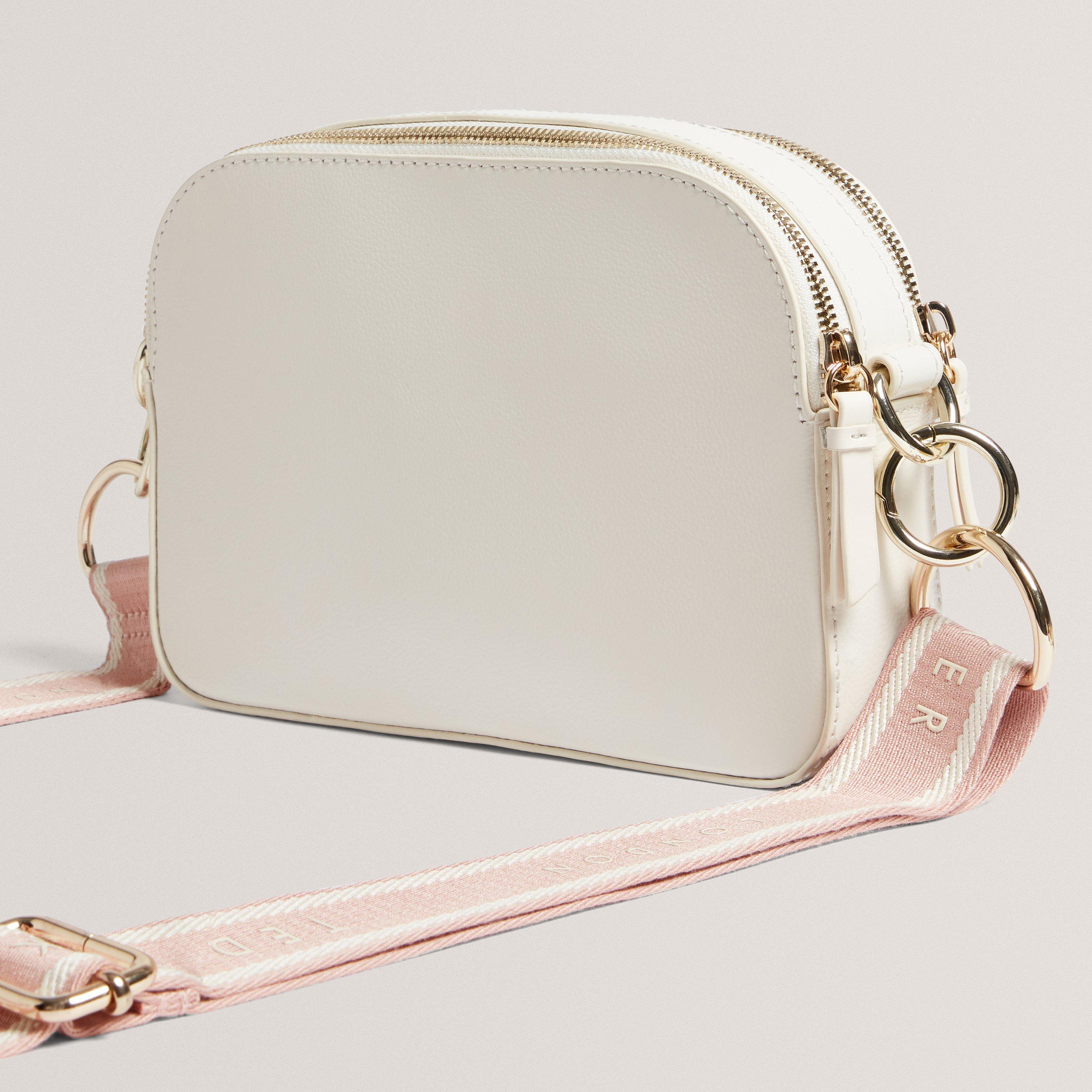 Ivory - Ted Baker - Ted WebLth XbdCamBag Ld62 - 2