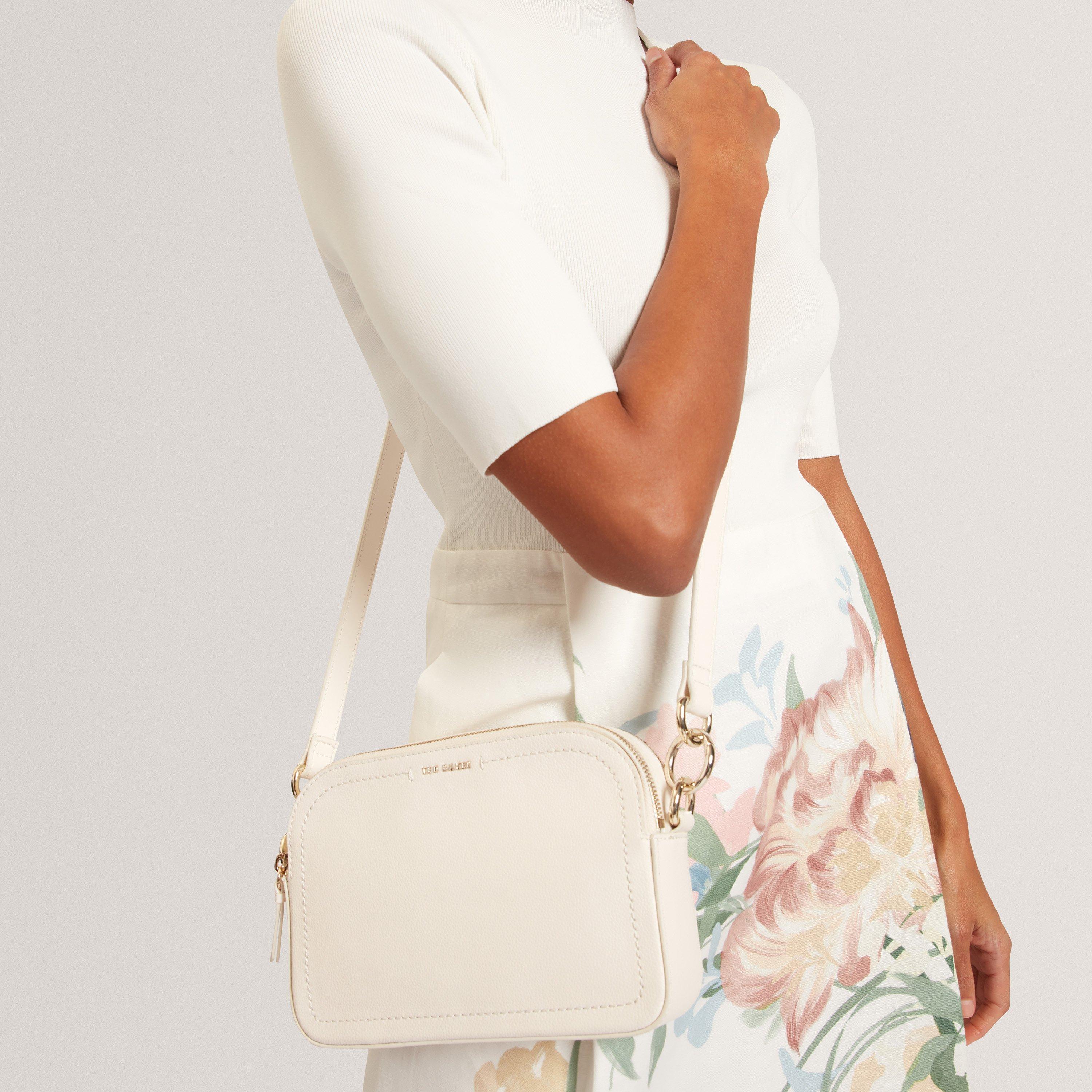 Ivory - Ted Baker - Ted WebLth XbdCamBag Ld62 - 3