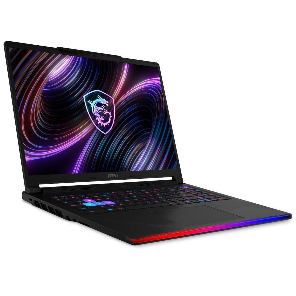 Negro - MSI - MSI Raider 16 Max HX 16 QHD+ 240Hz Gaming Laptop - Ultra 9 290HX Plus 32GB RAM 1TB SSD RTX 5070 - 3