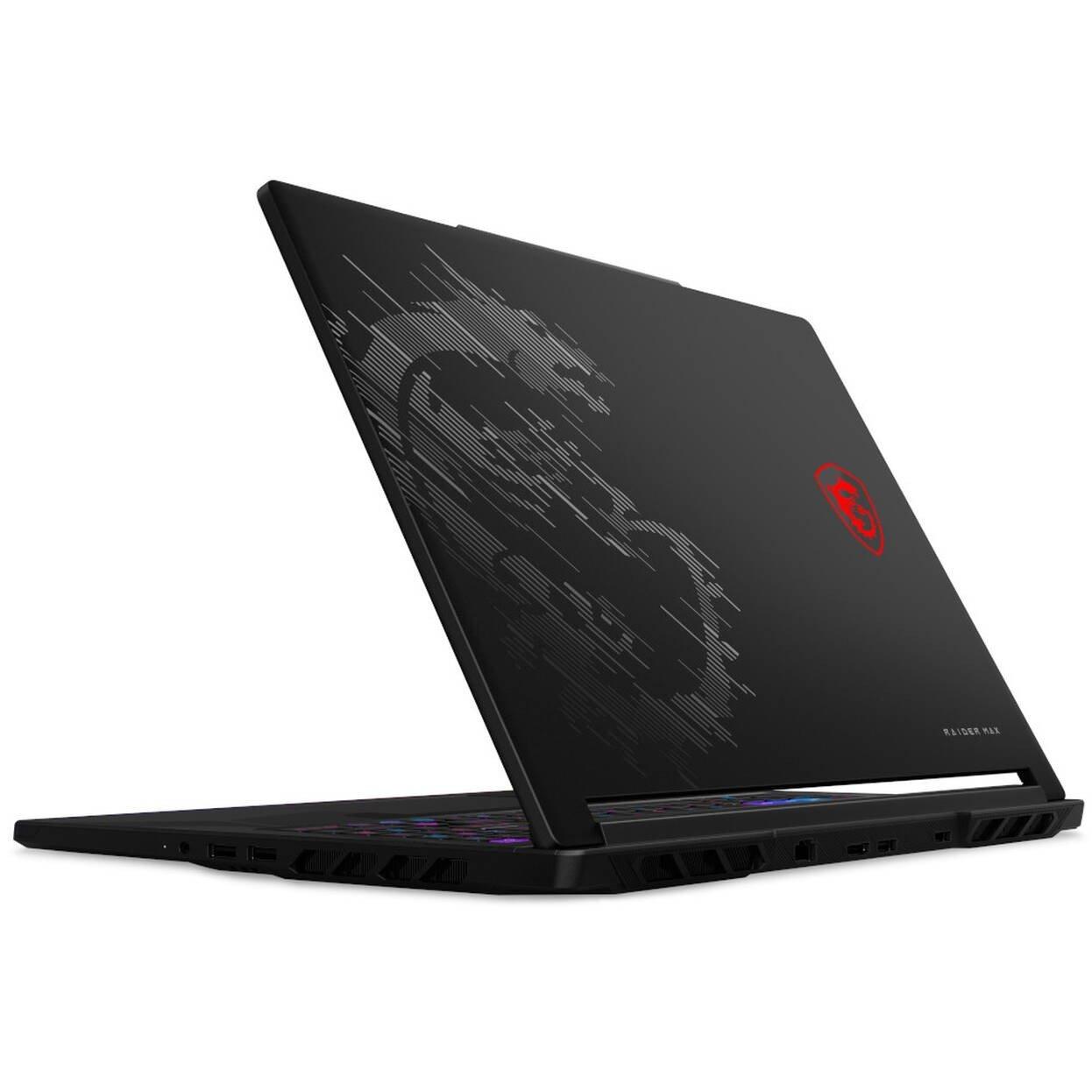 Negro - MSI - MSI Raider 16 Max HX 16 QHD+ 240Hz Gaming Laptop - Ultra 9 290HX Plus 32GB RAM 1TB SSD RTX 5070 - 4