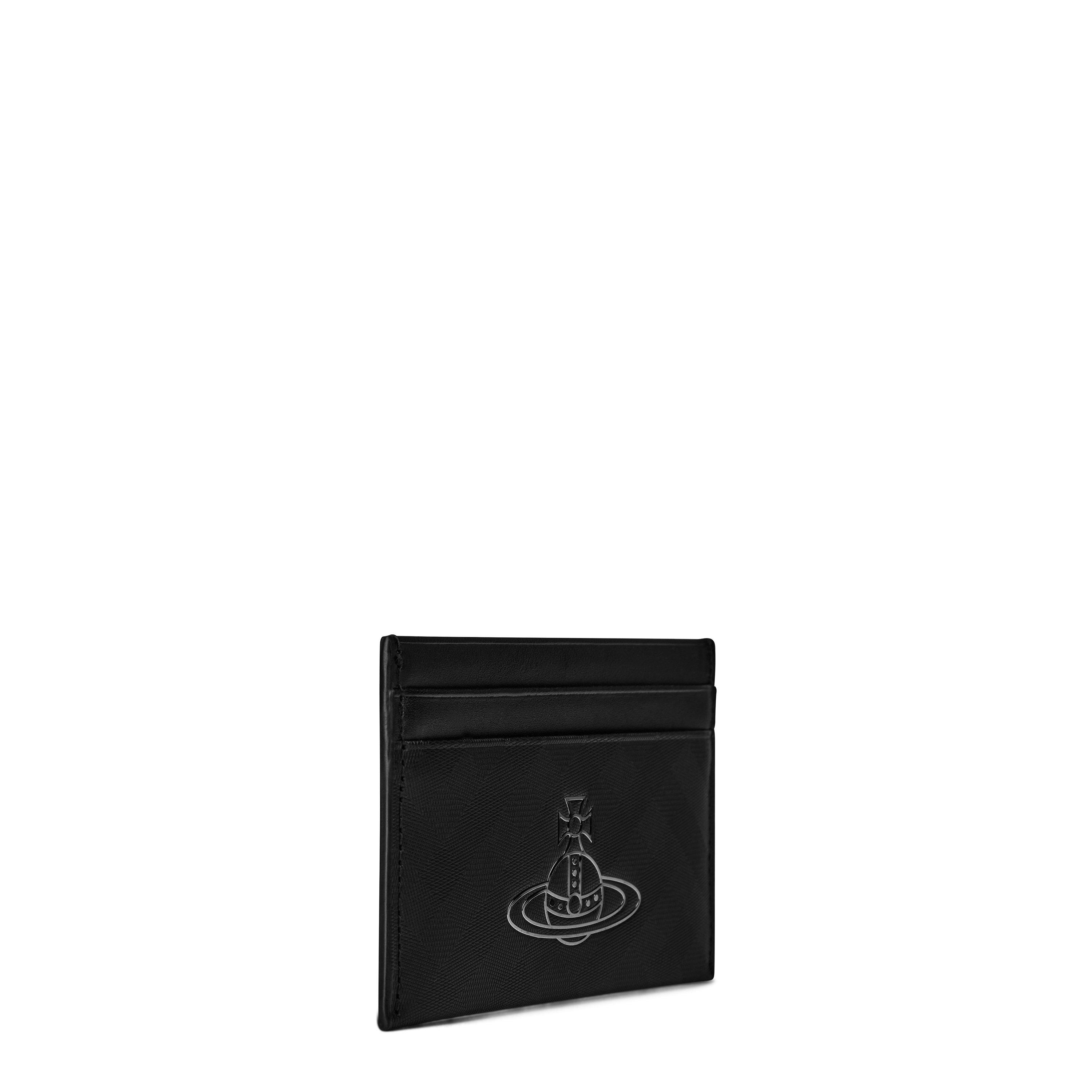 Black Check - Vivienne Westwood - Men's Cross Card Holder - 2