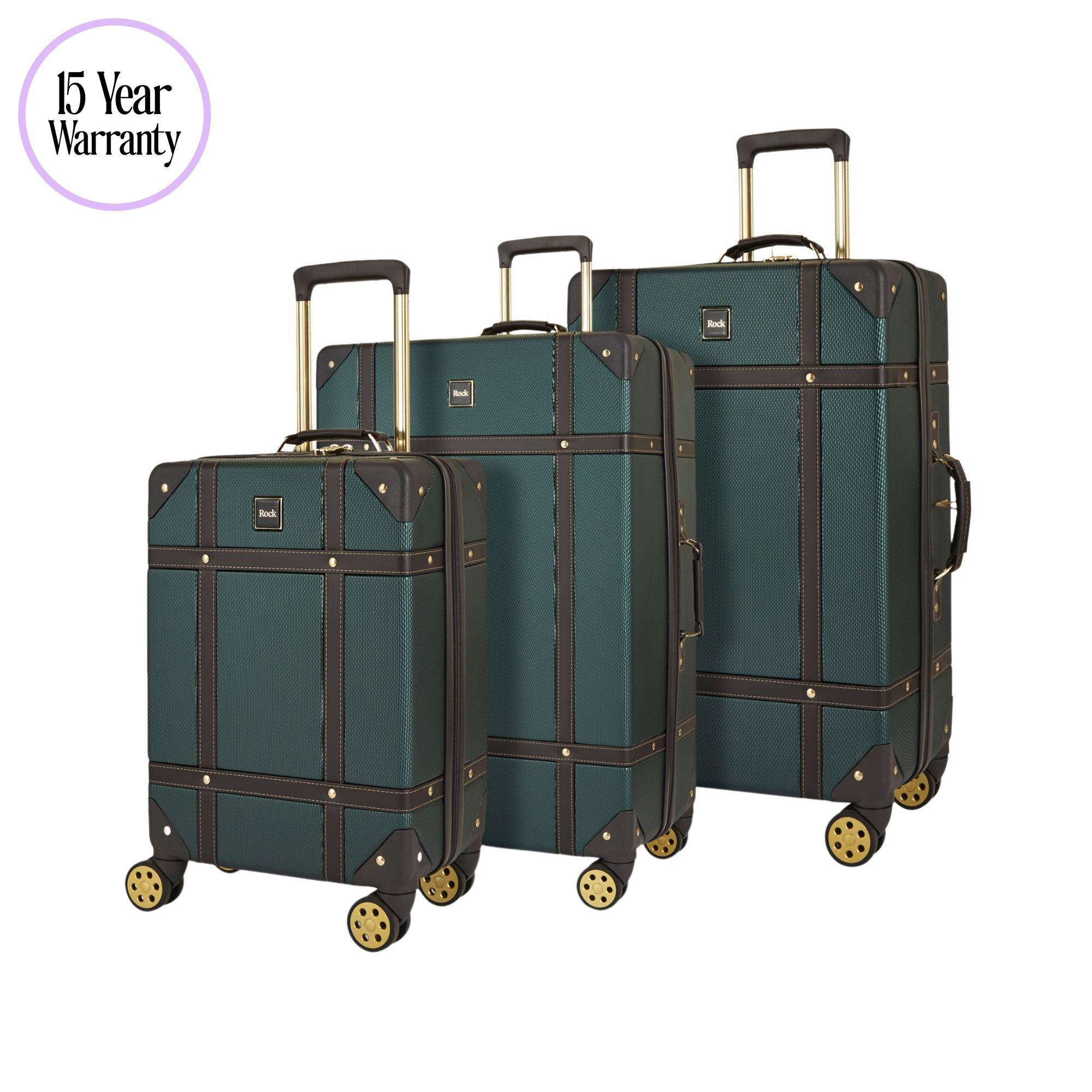 Emerald Green - Rock - Rock Vintage Suitcase Emerald Green - 1